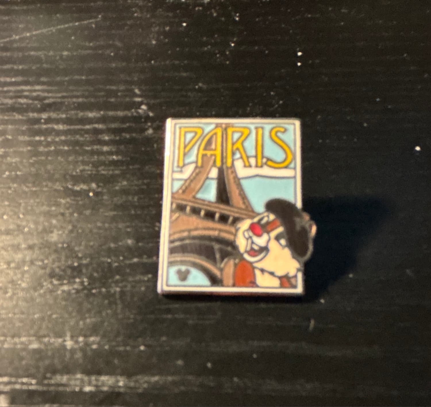 Paris - 2008 Hidden Mickey - Chip & Dale Postcards
