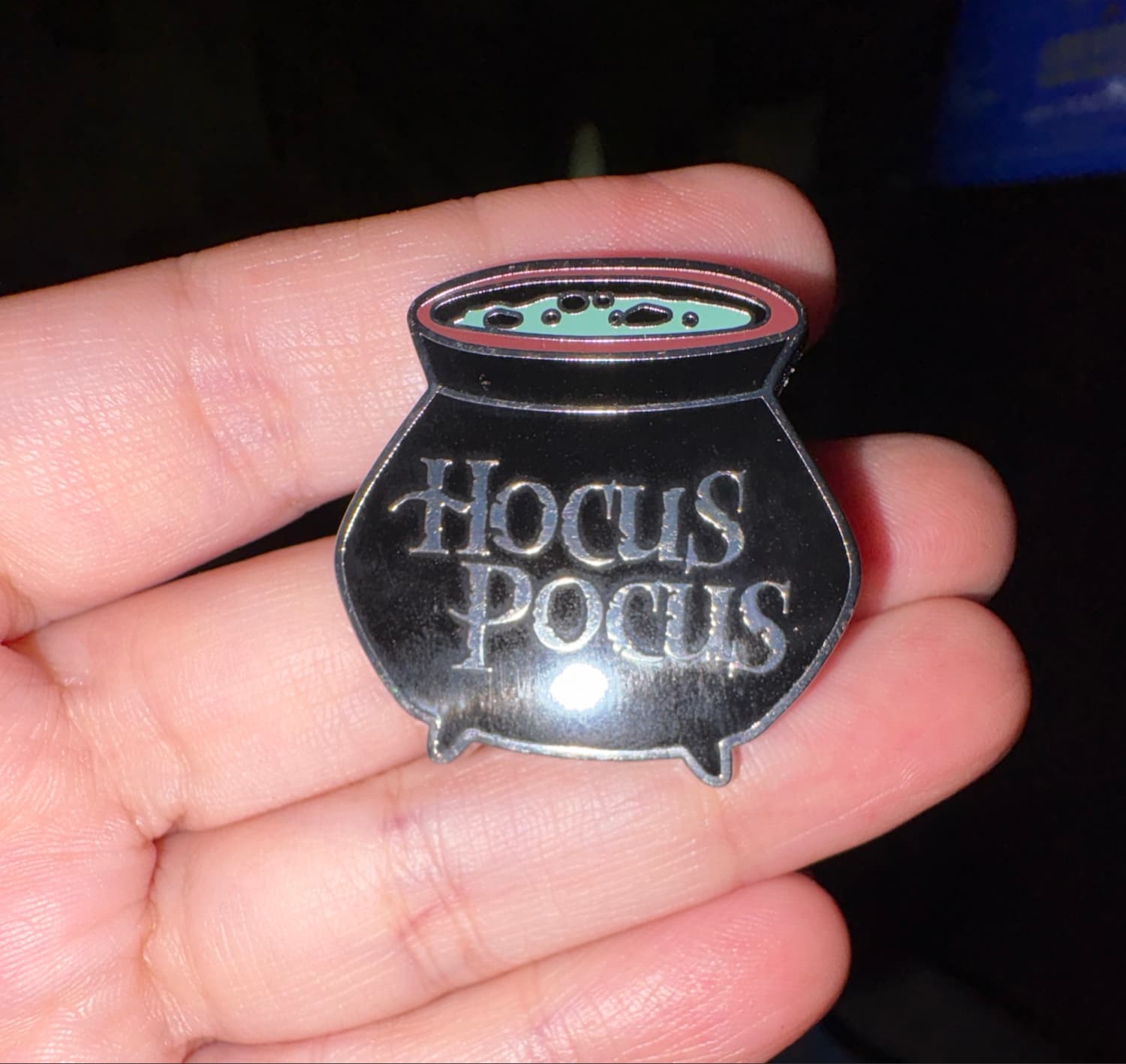Hocus Pocus Cauldron Pin