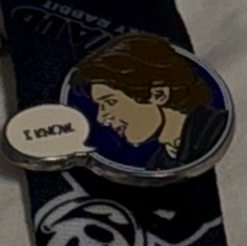 Han Solo 'I Know' Pin