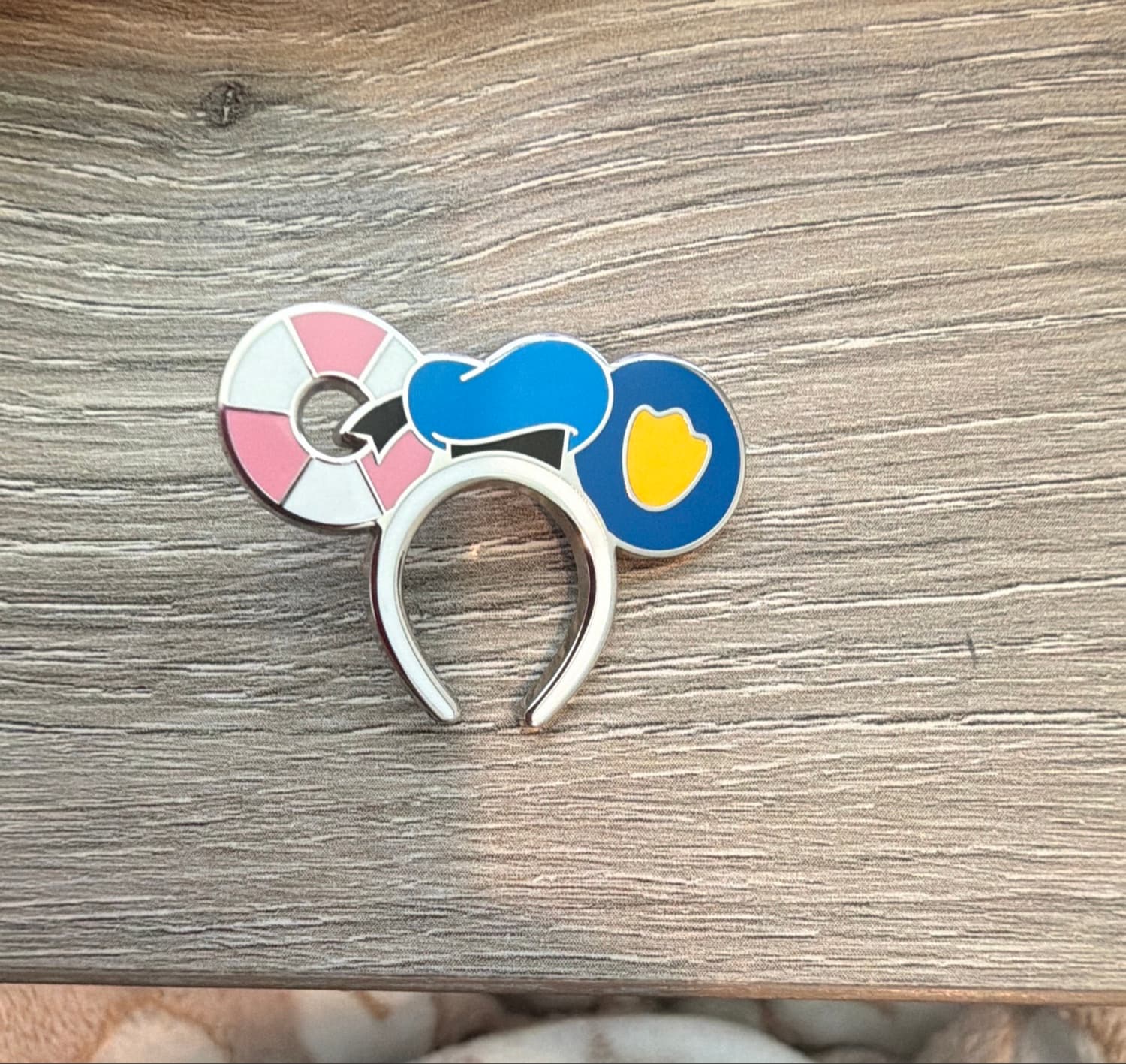 Donald Duck Ear Headband Mystery Pin