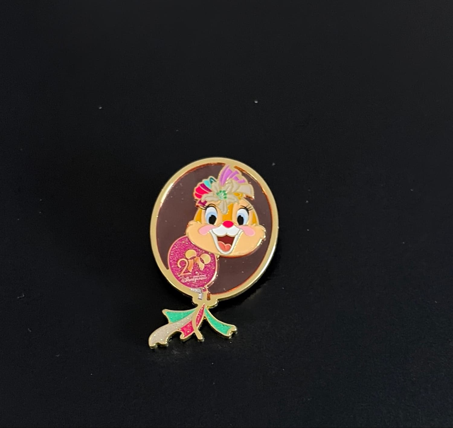 Dale with 27th Anniversary Disneyland Paris Balloon Pin