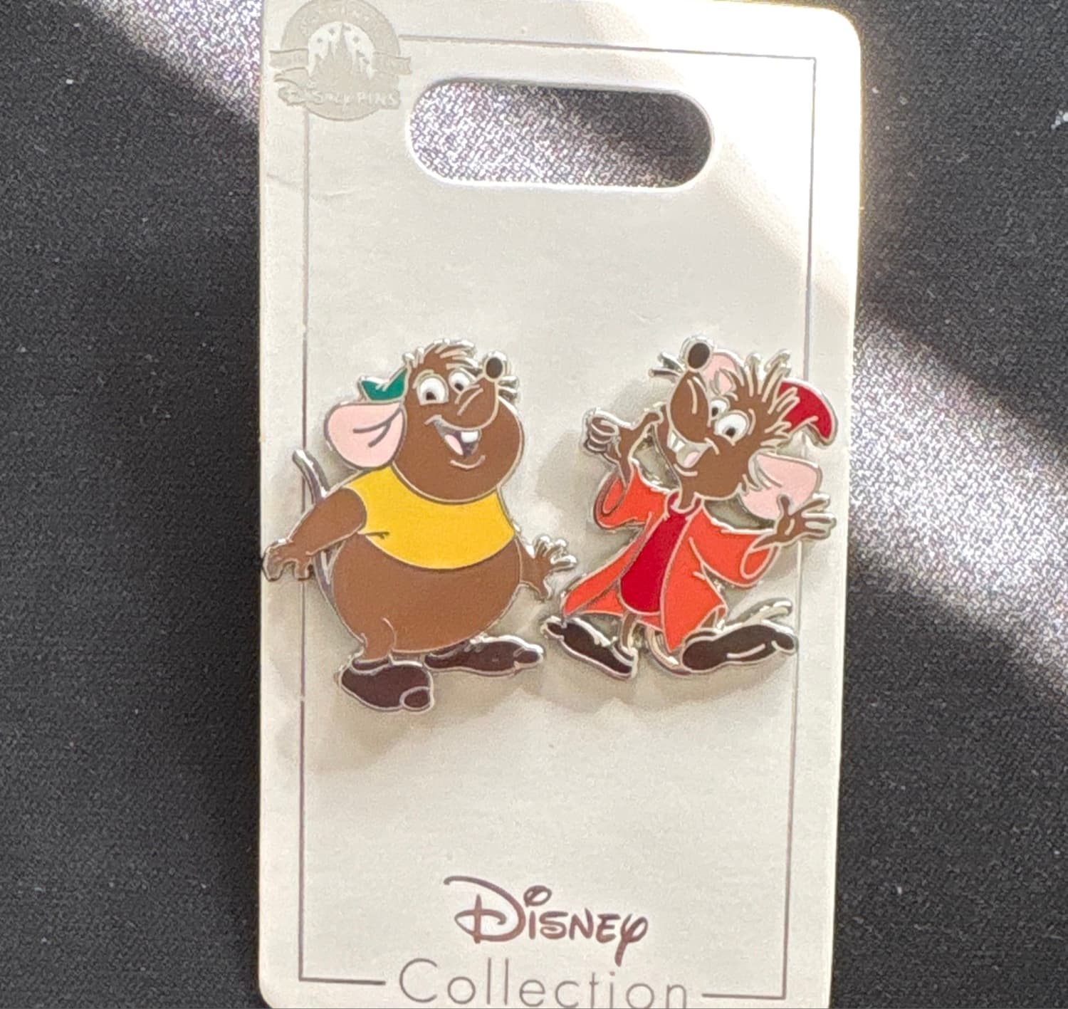 Jaq and Gus Pin Set - Cinderella