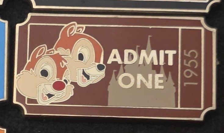 Chip & Dale Admission Ticket