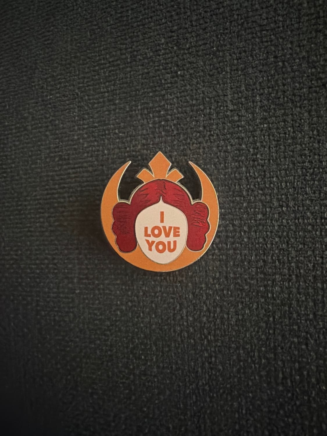 Princess Leia - I Love You (from I Love You, I Know 2 Pin Set) front