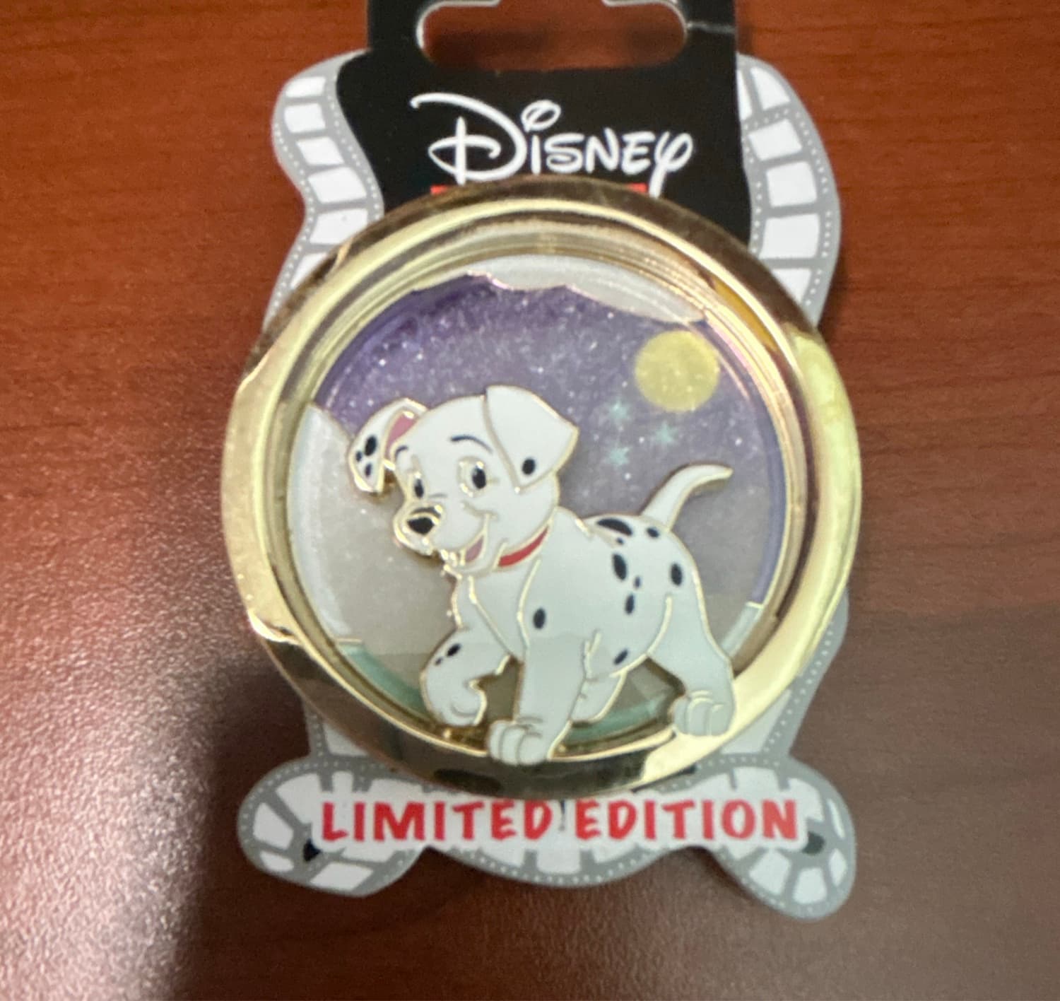 Rolly 101 Dalmatians Winter Series glitter shaker