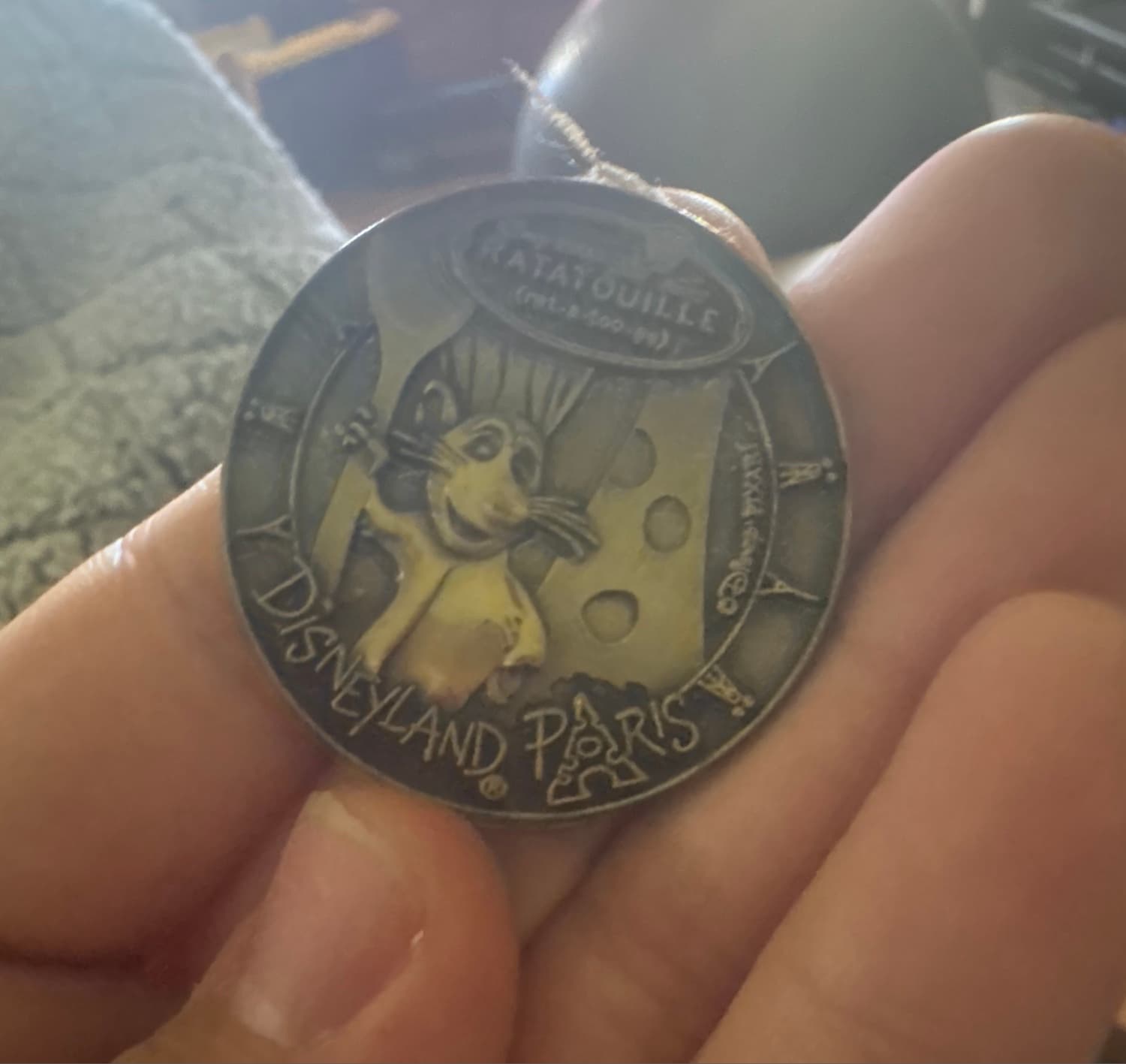 Ratatouille Remy with Spoon Pin front