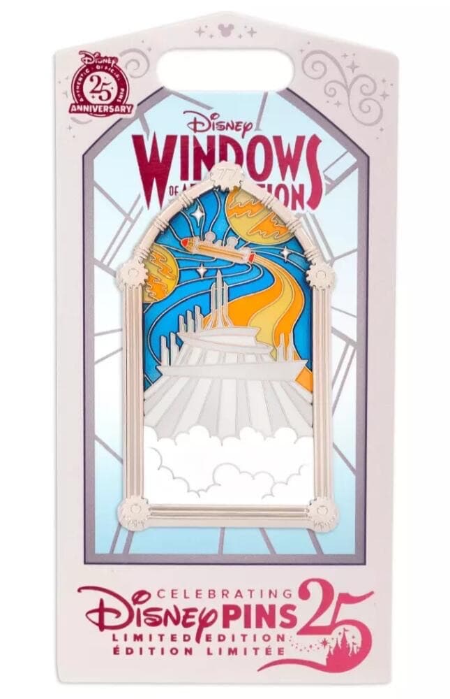 Space Mountain Window of Attraction front