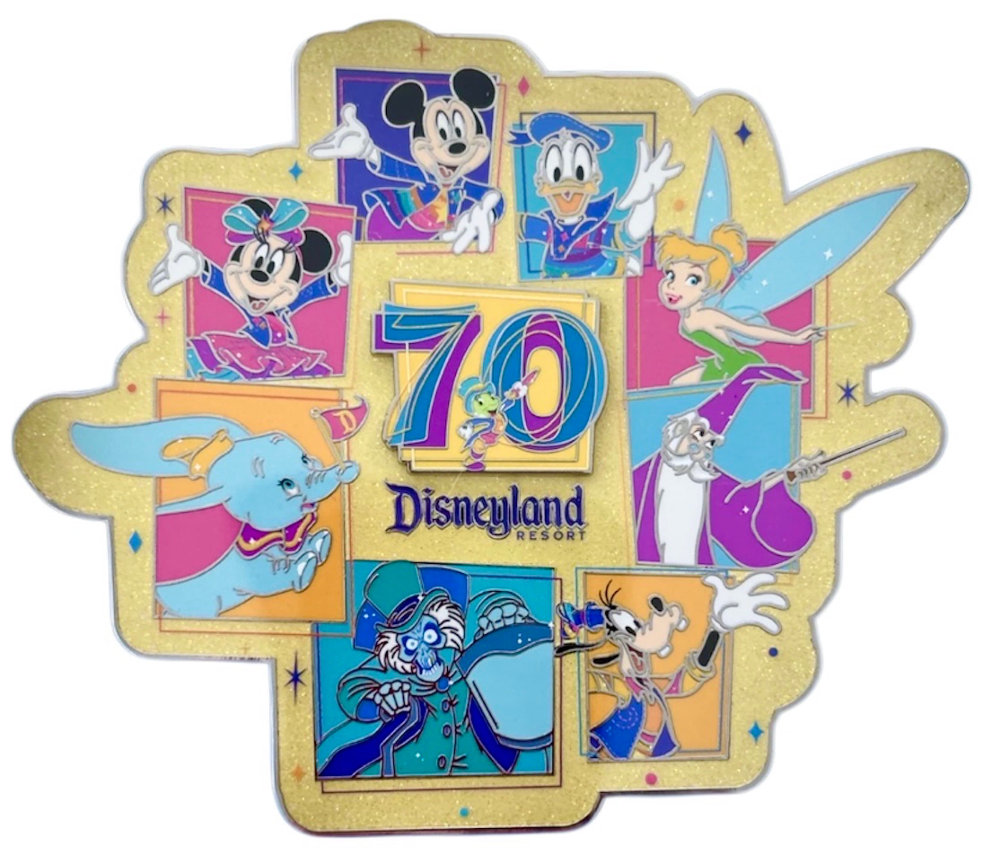 Disneyland 70th Anniversary Mickey & Friends Jumbo
