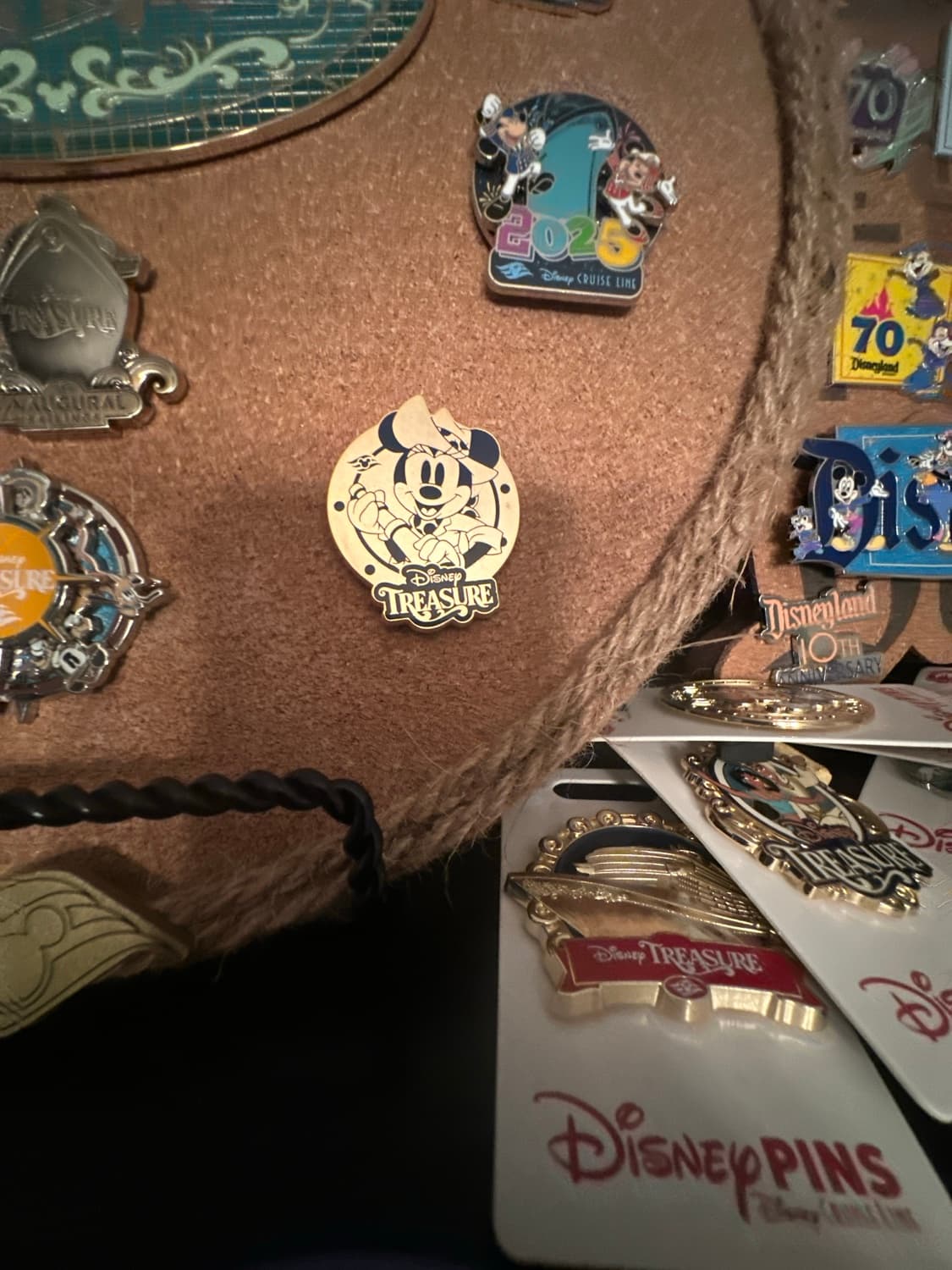 Mickey Mouse Disney Treasure Inaugural Sailings Pin