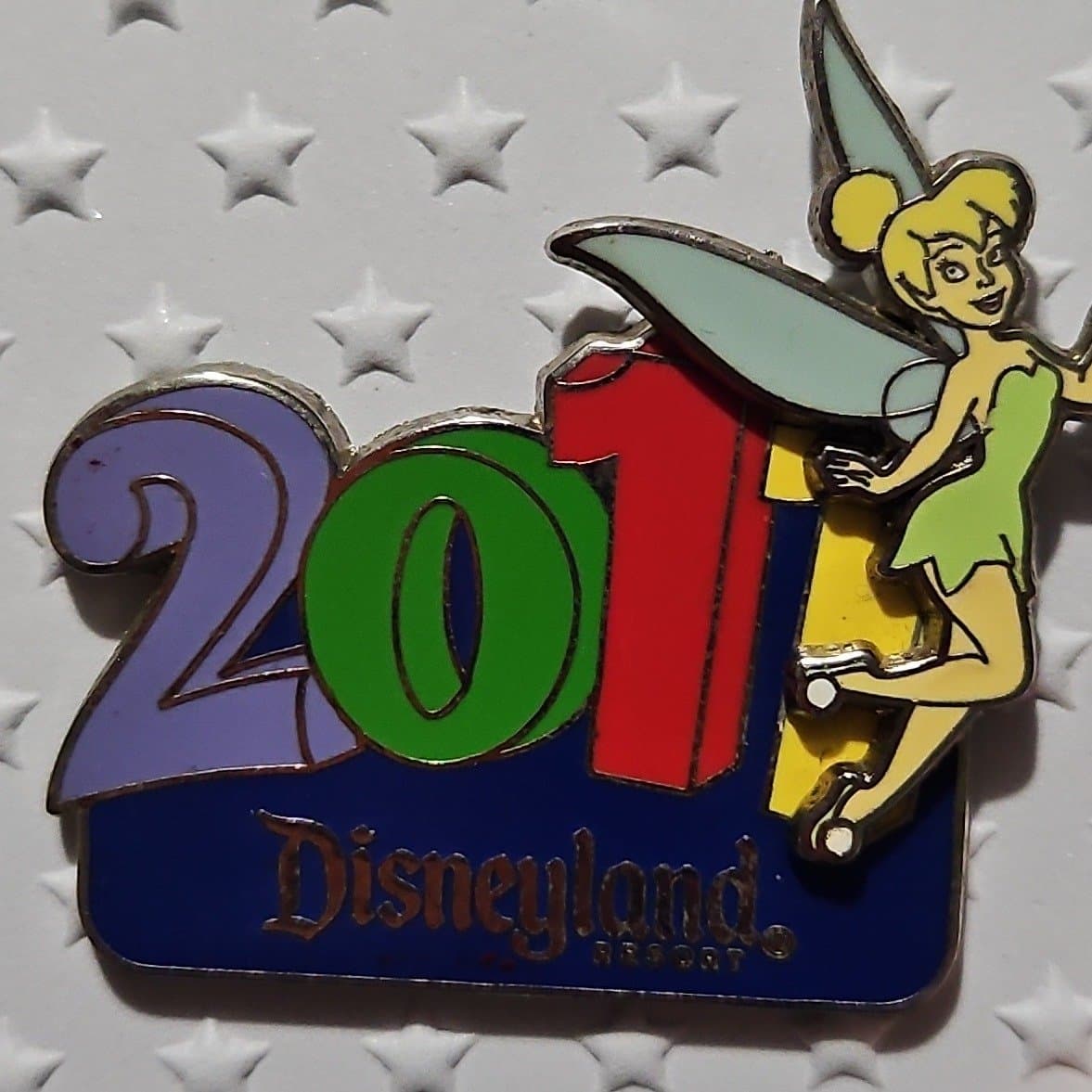 Disneyland Resort 2011 Dated Tinker Bell Pin