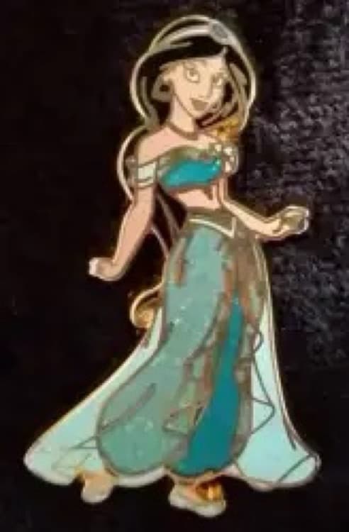 Jasmine - Glitter Dress front