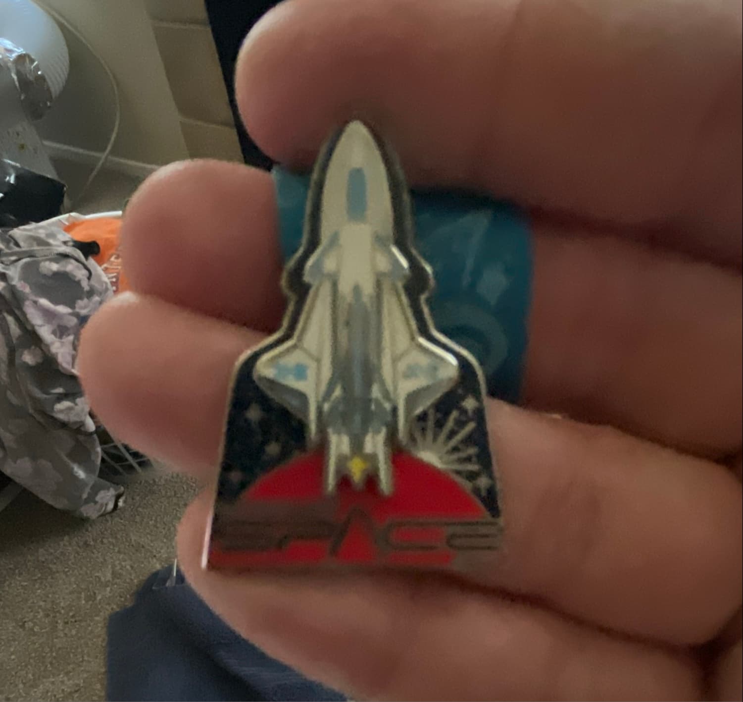 Mission: SPACE X-2 Shuttle Attraction Pin