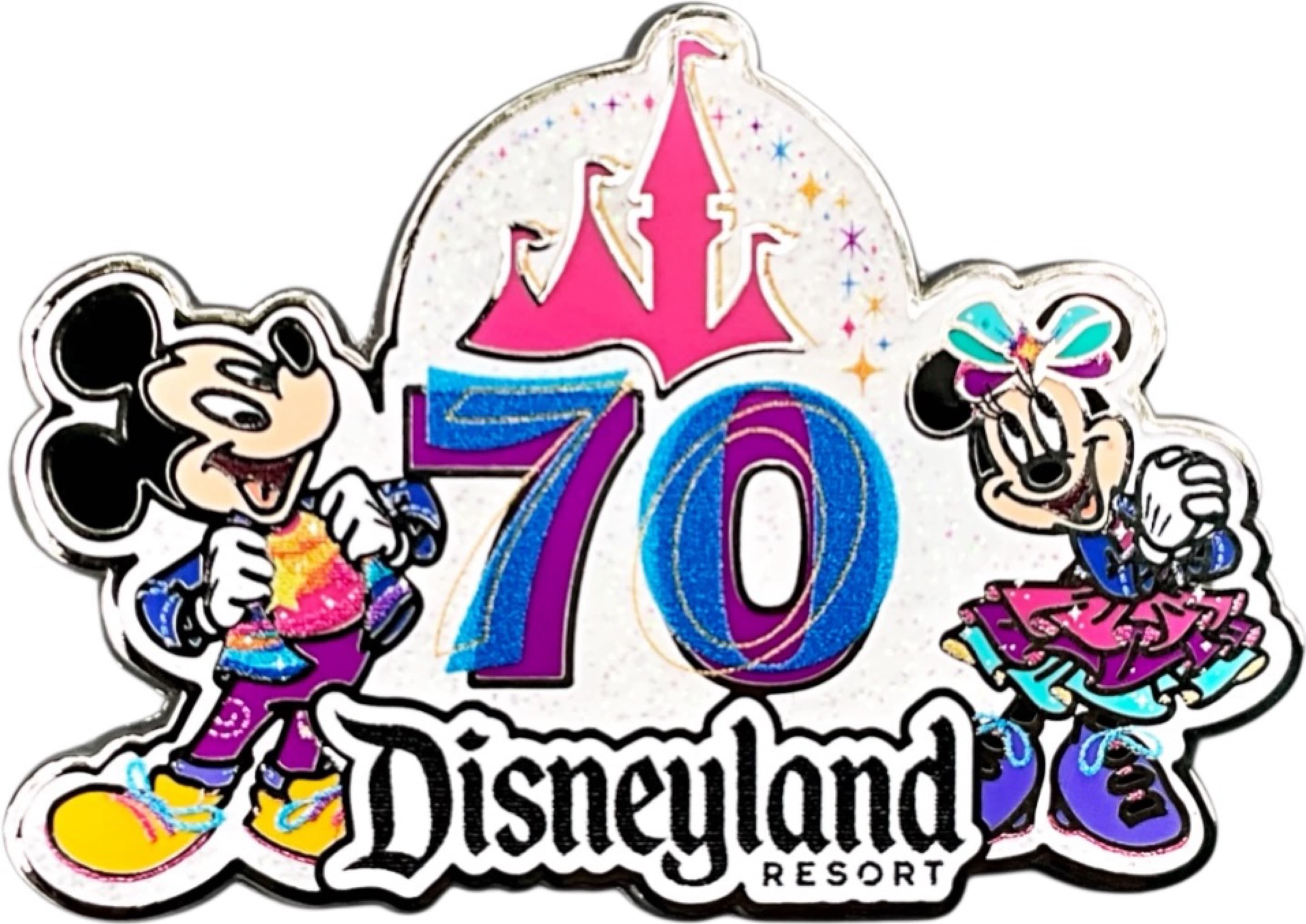 Disneyland 70th Anniversary Vacation Package Mickey and Minnie Mouse