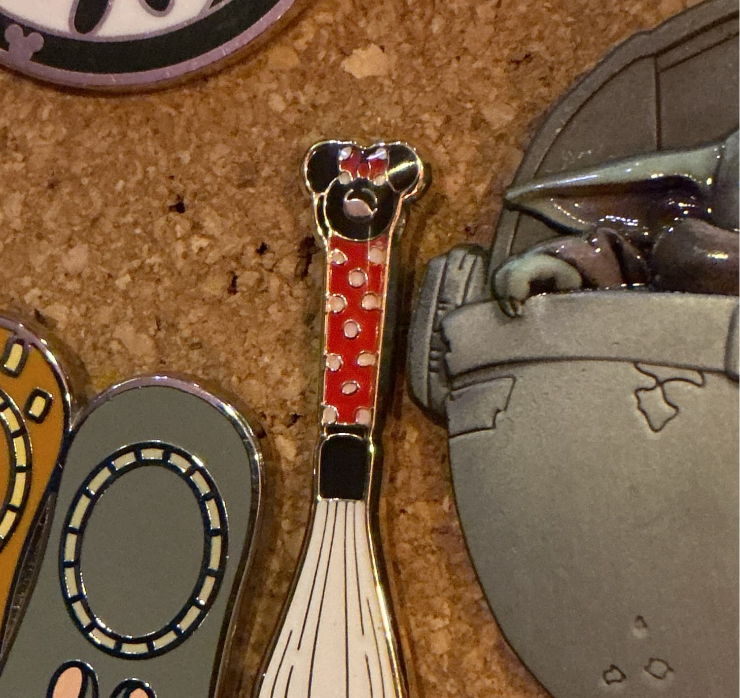 Minnie Mouse Whisk Pin - My Favorite Items Mystery Pin Set