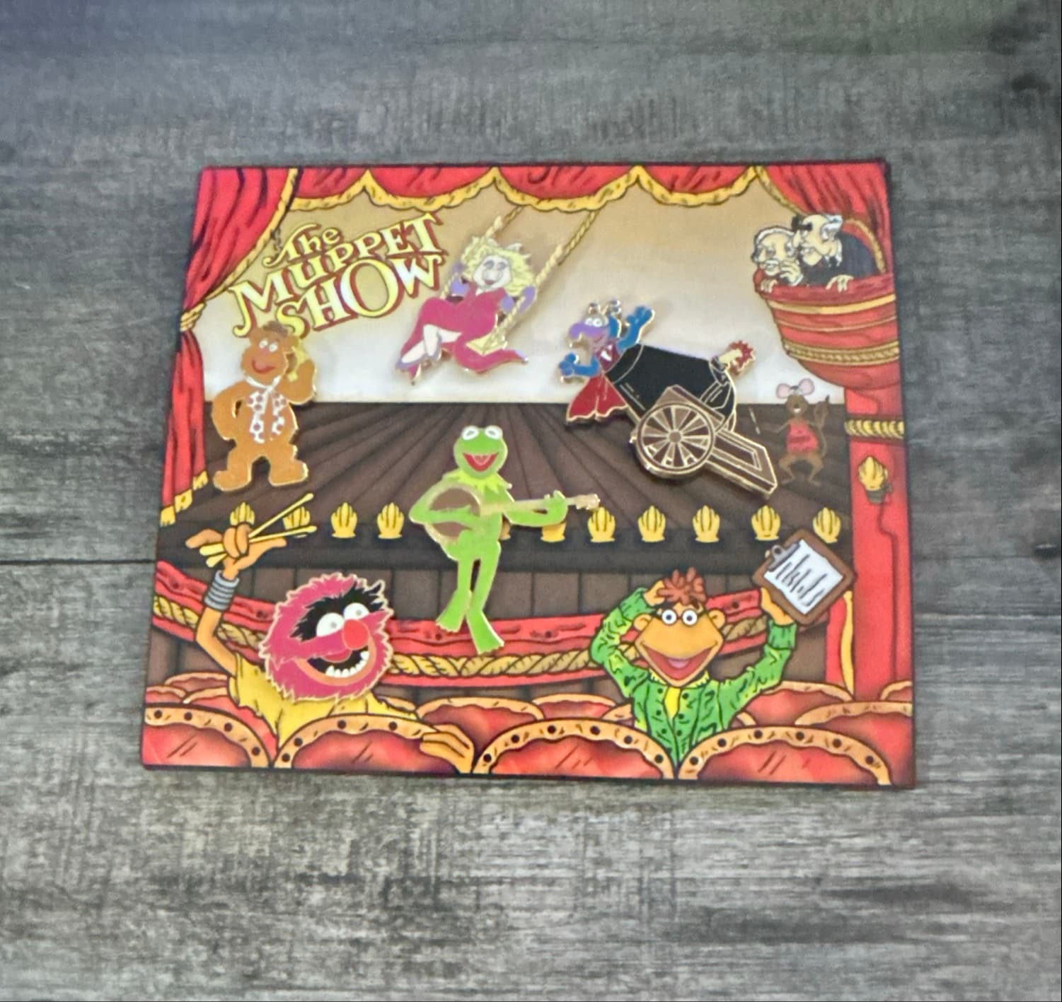 Disney The Muppets Show Multi Collectible Trading Pins