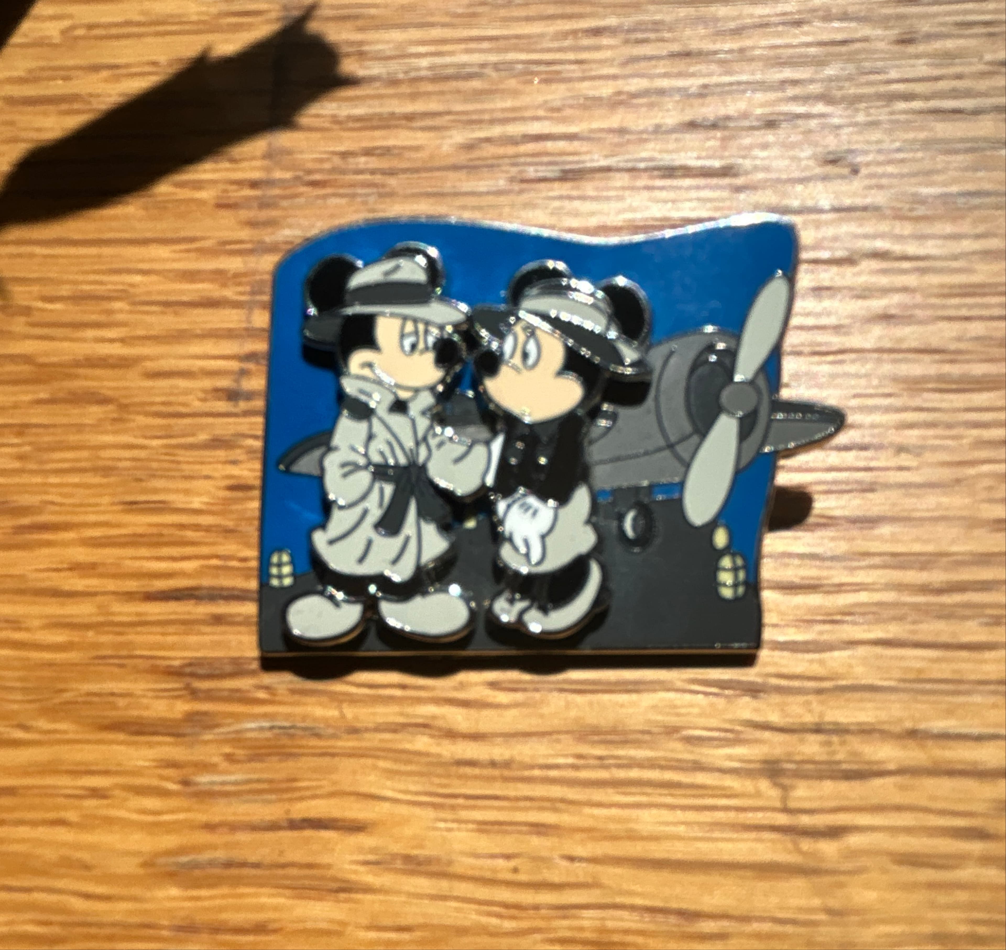 Mickey Mouse & Minnie Casablanca Great Movie Ride Movie Moments Pin