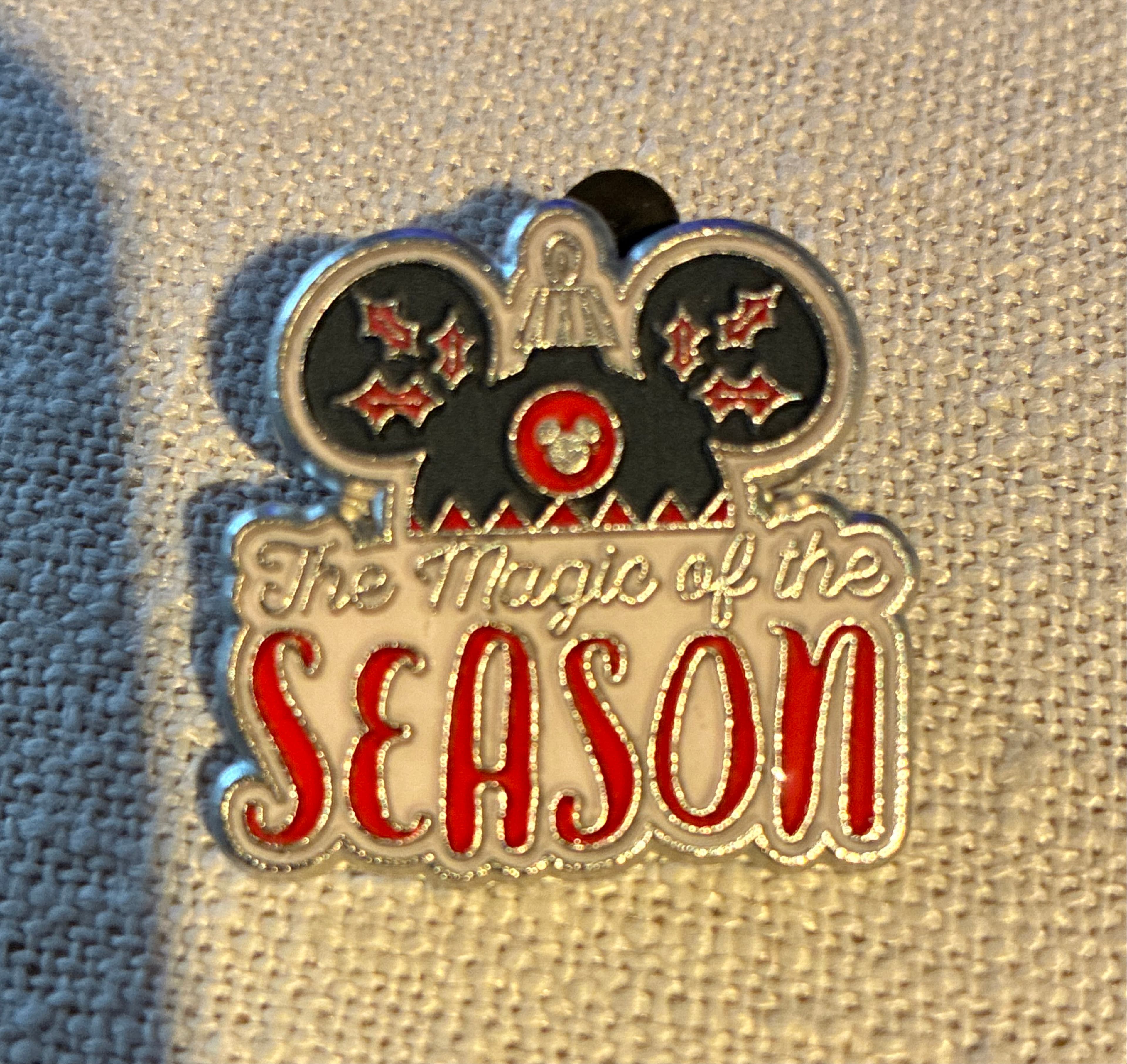 Mickey Mouse Icon Holiday 4-Pins Set - The Magic of the Season