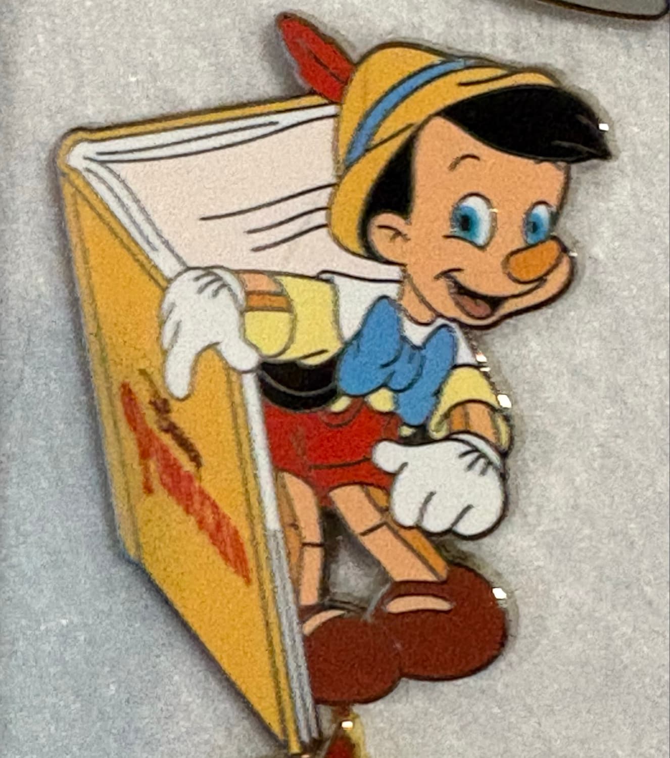 Pinocchio Book Pin
