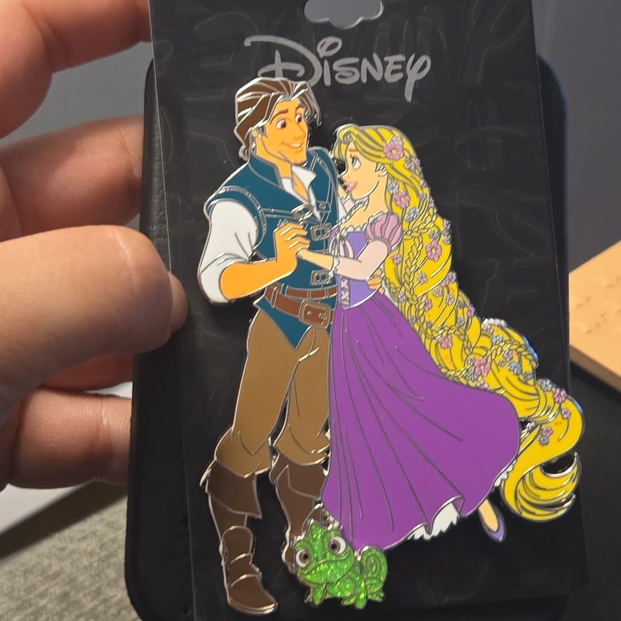 Rapunzel and Flynn Rider Dancing with Pascal