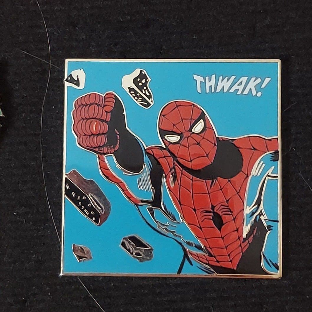 Spider-Man Comic Panel - THWAK!