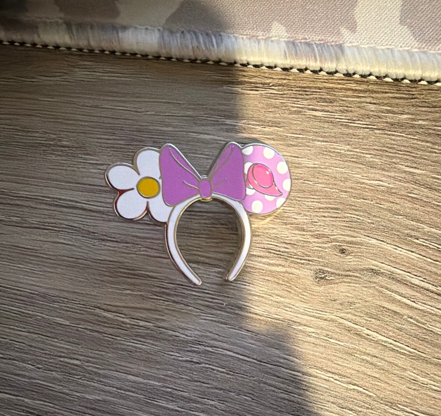 Daisy Duck Ears Headband Pin