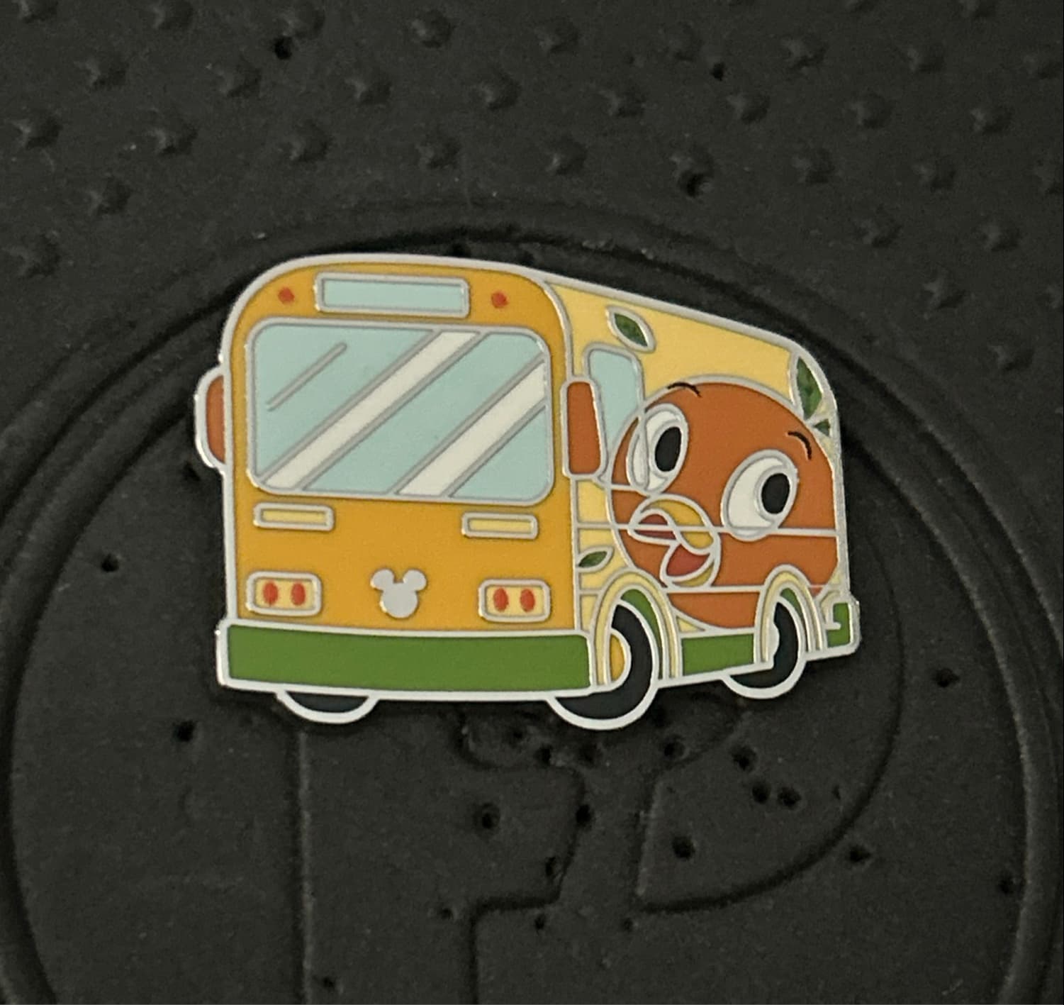 Orange Bird Disney Bus front