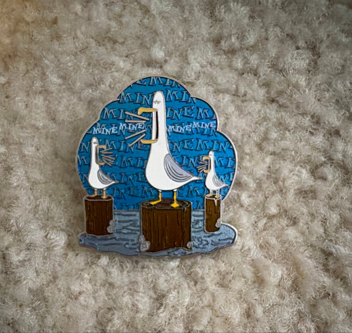 Finding Nemo Seagulls Mine Mine Mine Pin