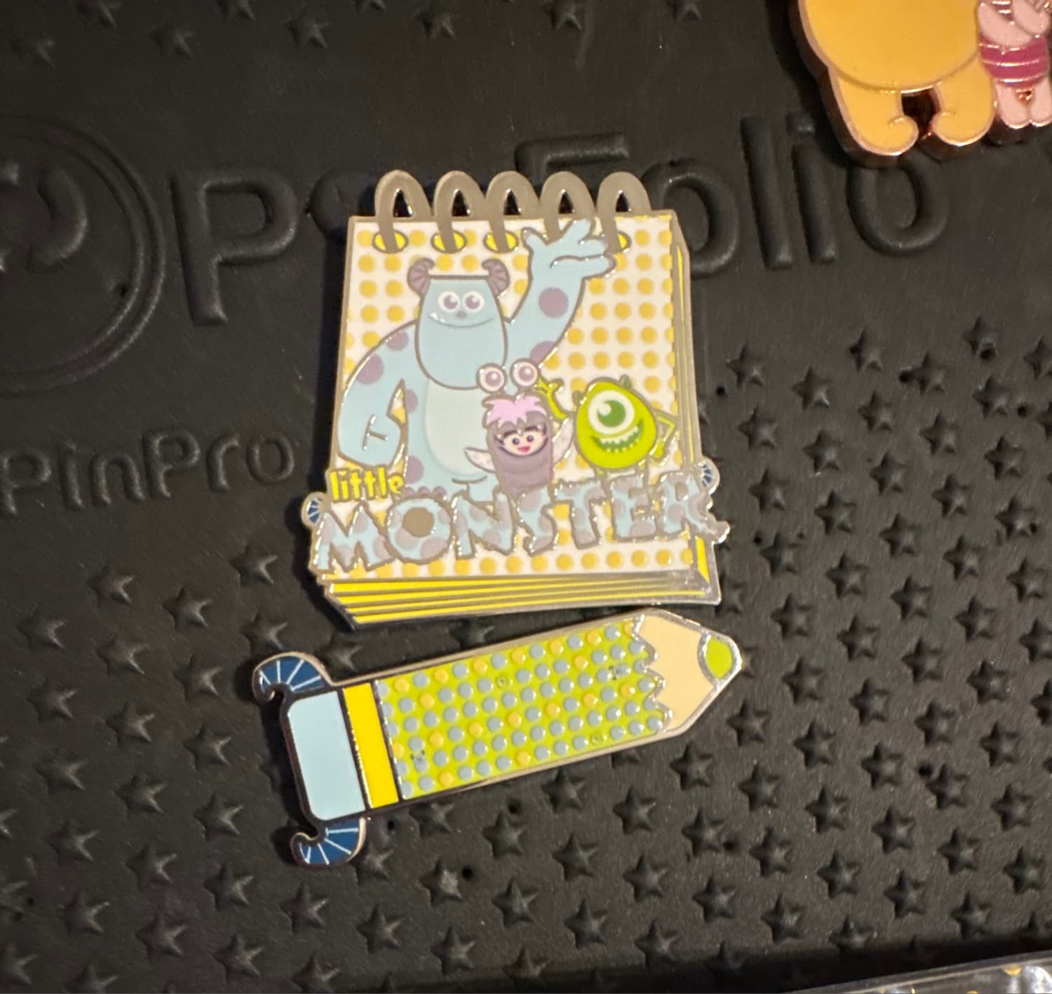 Monsters, Inc. Pencil & Notepad Pin Set