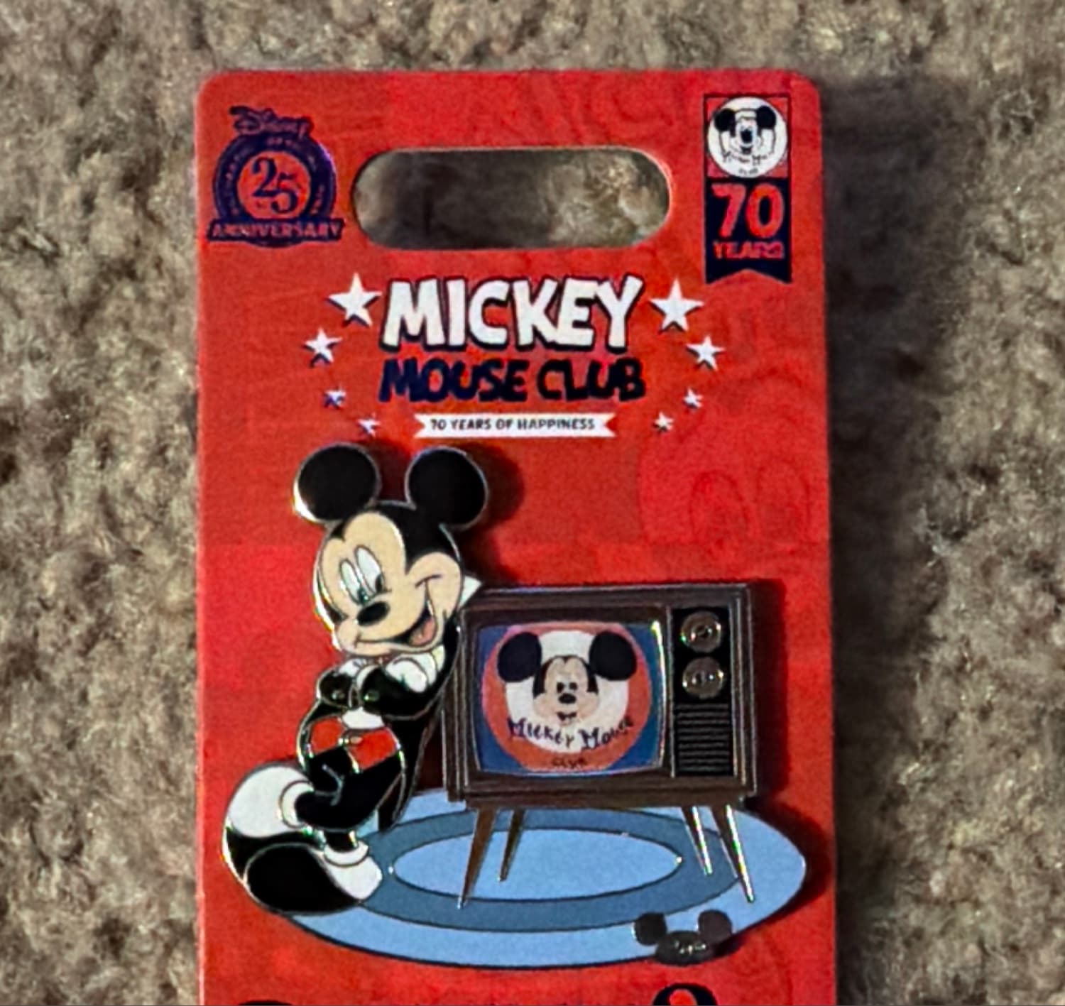 Mickey Mouse Lenticular TV front
