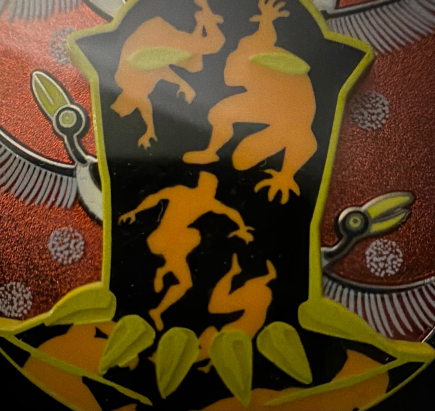 Black Panther: Wakanda Forever Artist Series Pin by Natacha Bustos - Silhouette and Birds