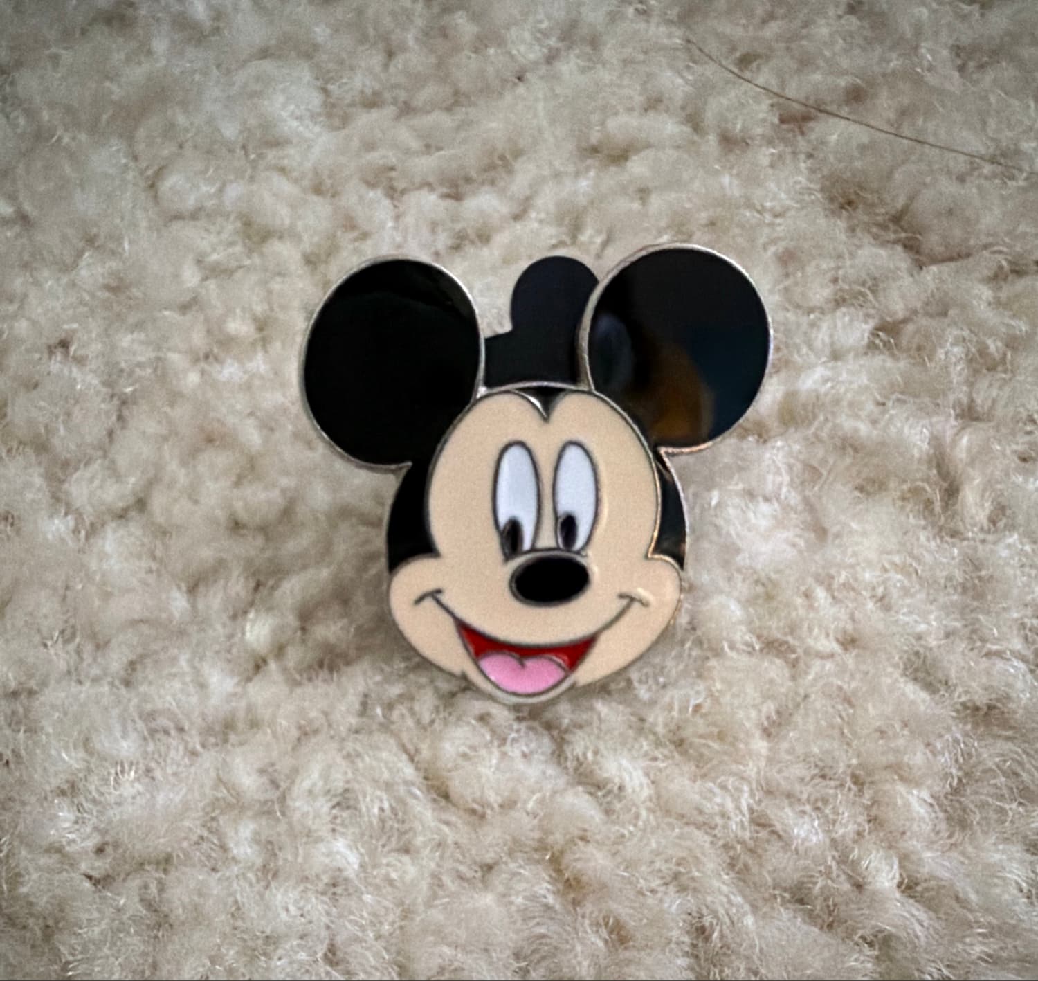 Mickey Mouse Smiling Face Head