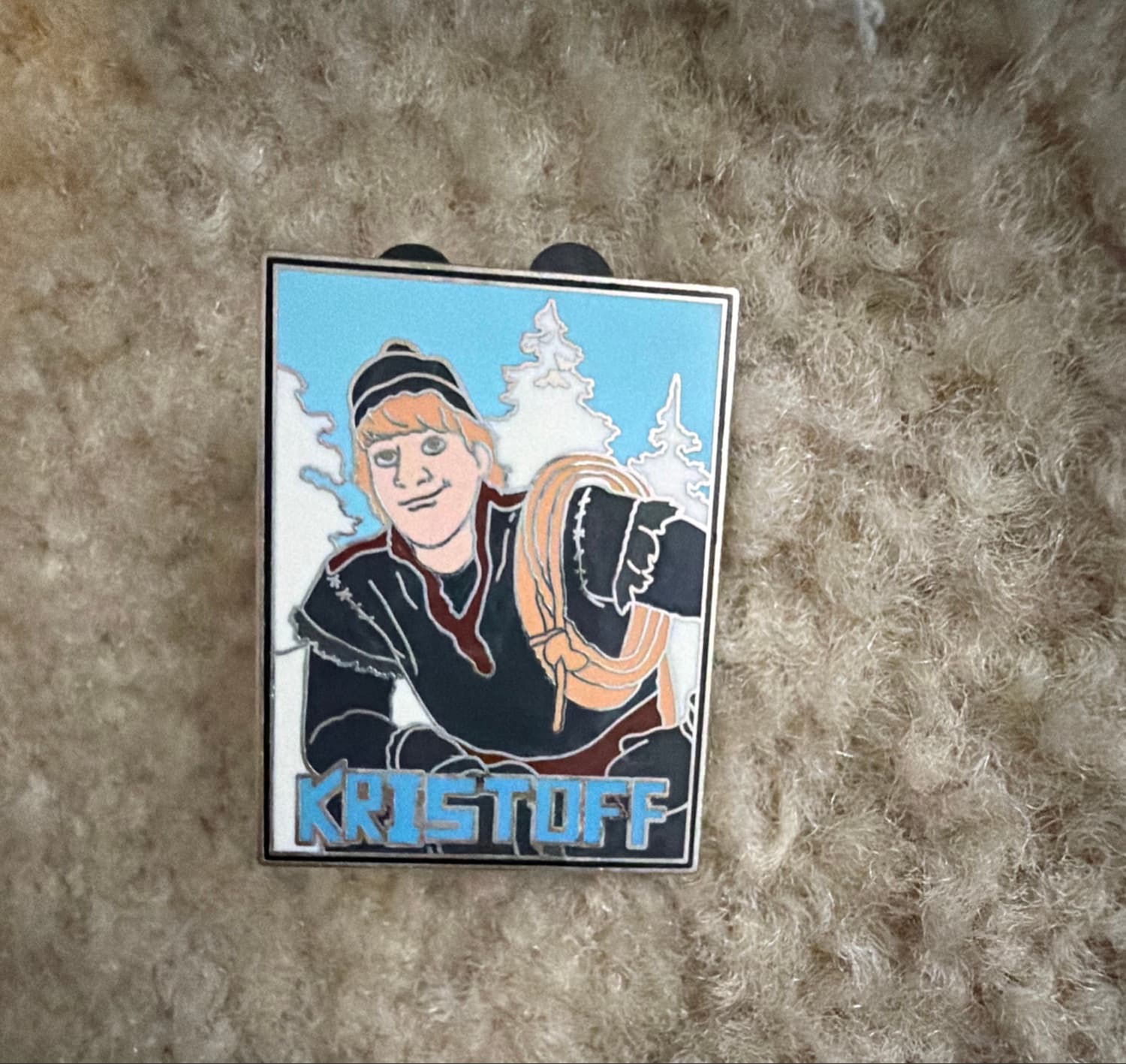 Kristoff Mountain Climbing Rope Pin