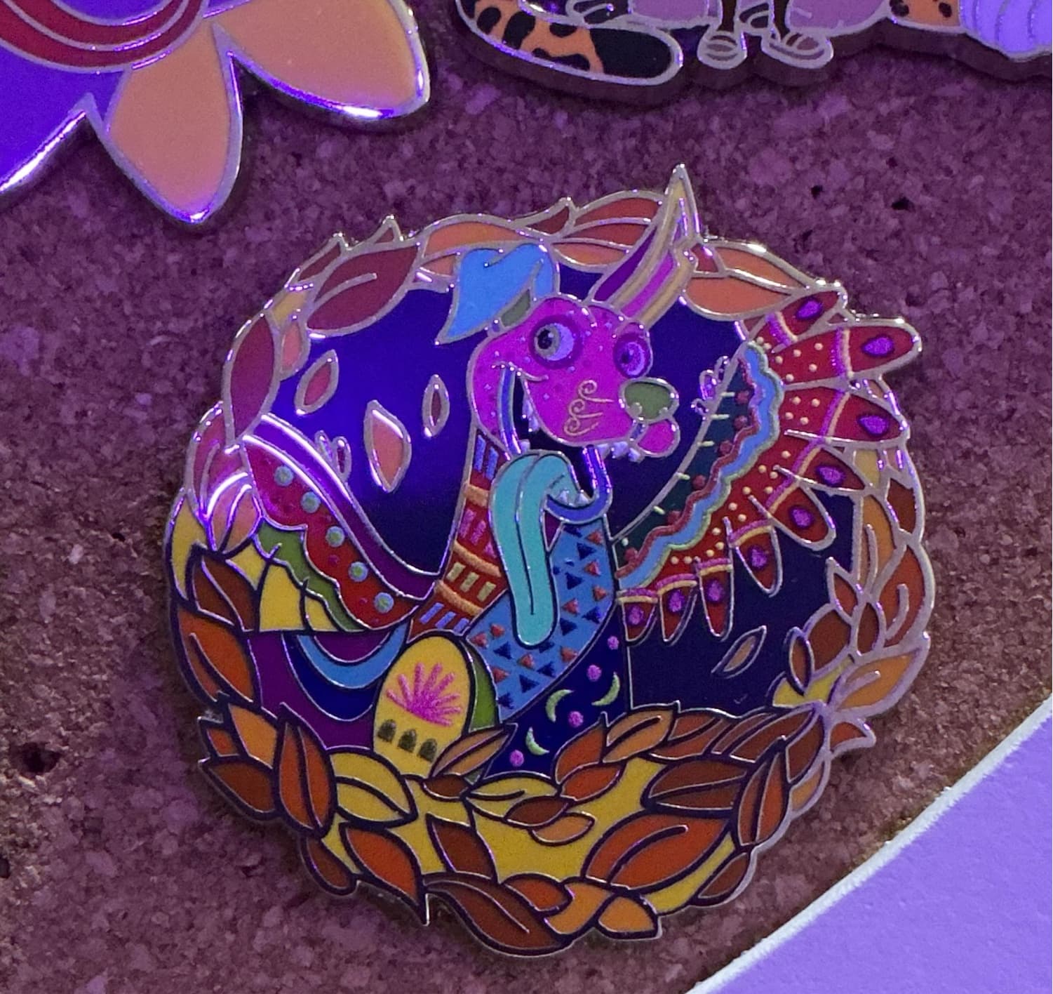 Disney Pixar Coco Dante Alebrije Mystery Wreath Pin