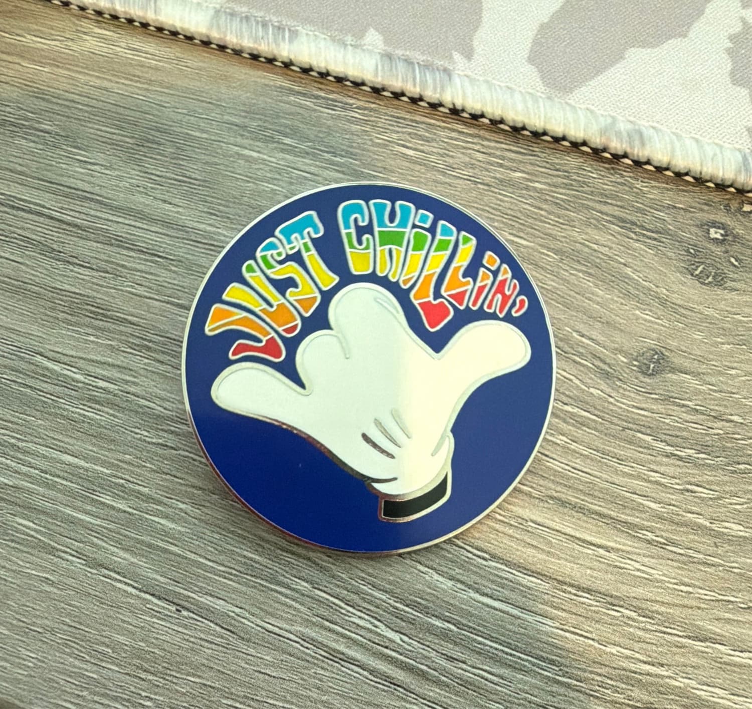 Mickey's Hand Just Chillin' Shaka