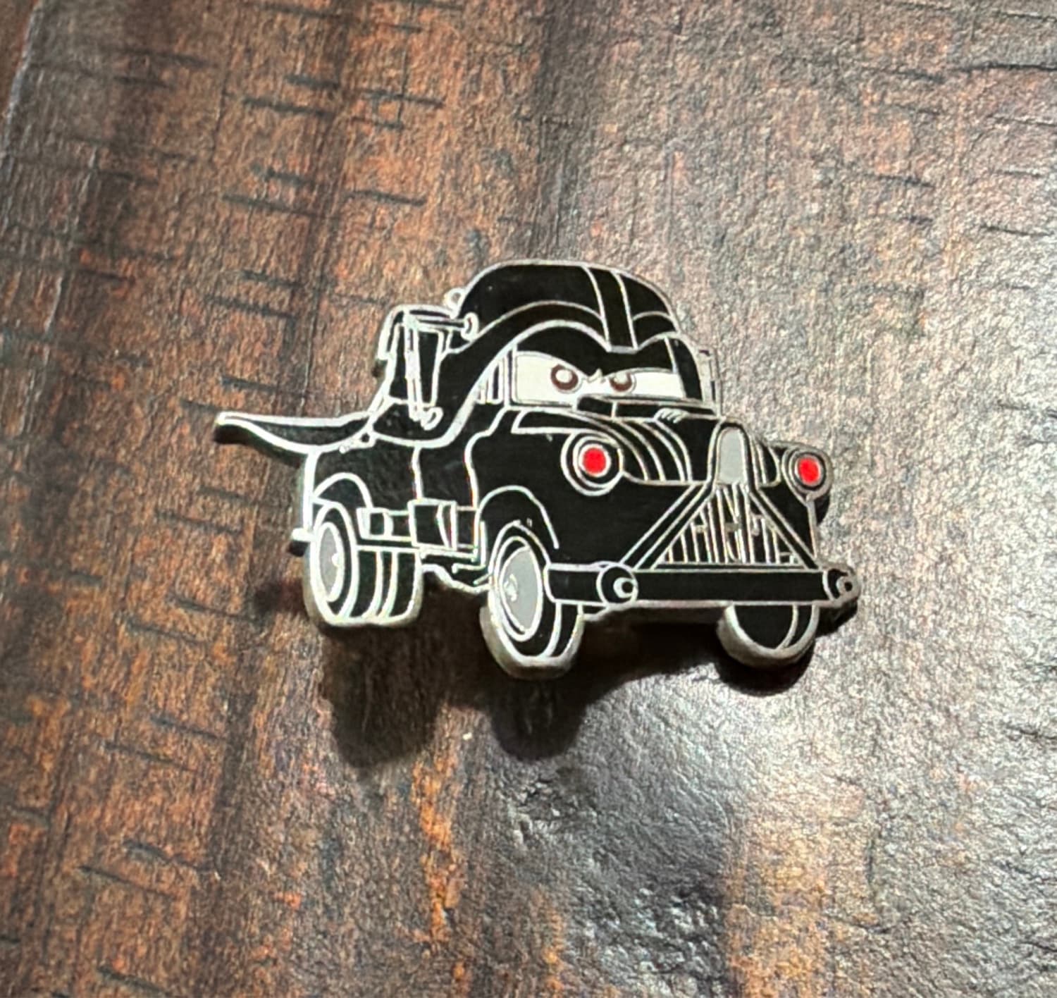 Cars as Star Wars Characters - Mater as Darth Vader Pin