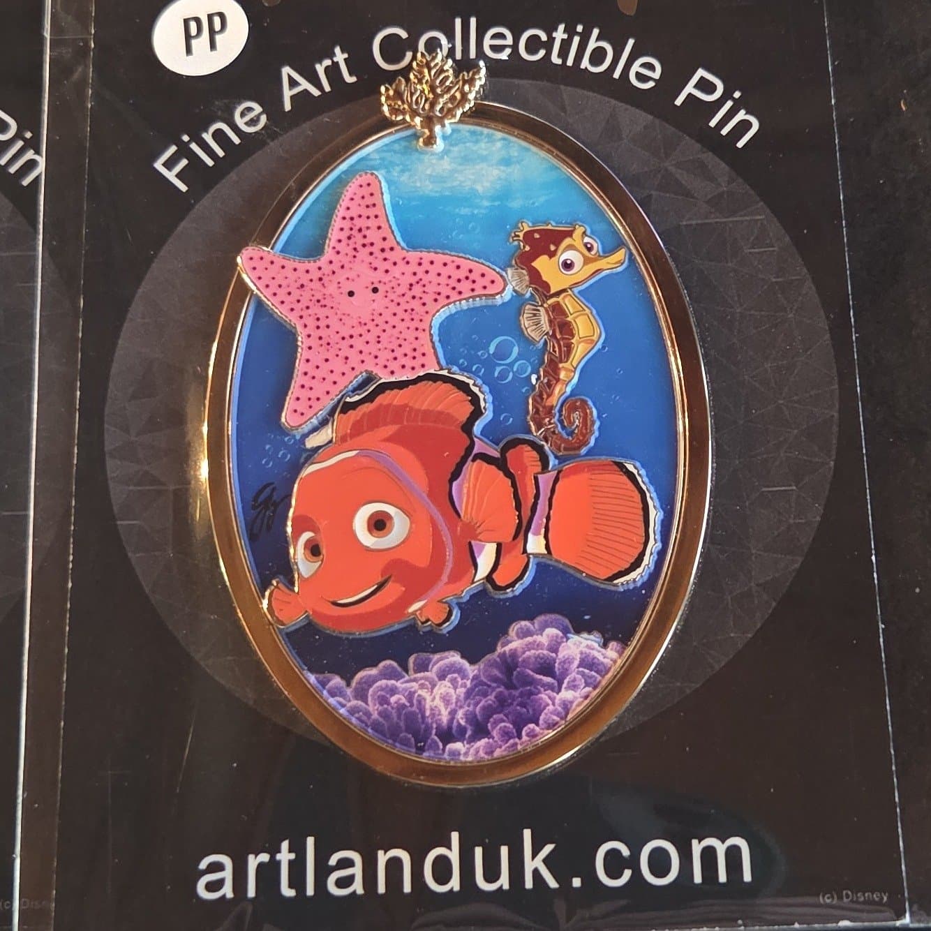Artland Finding Nemo Peach, Sheldon & Nemo front