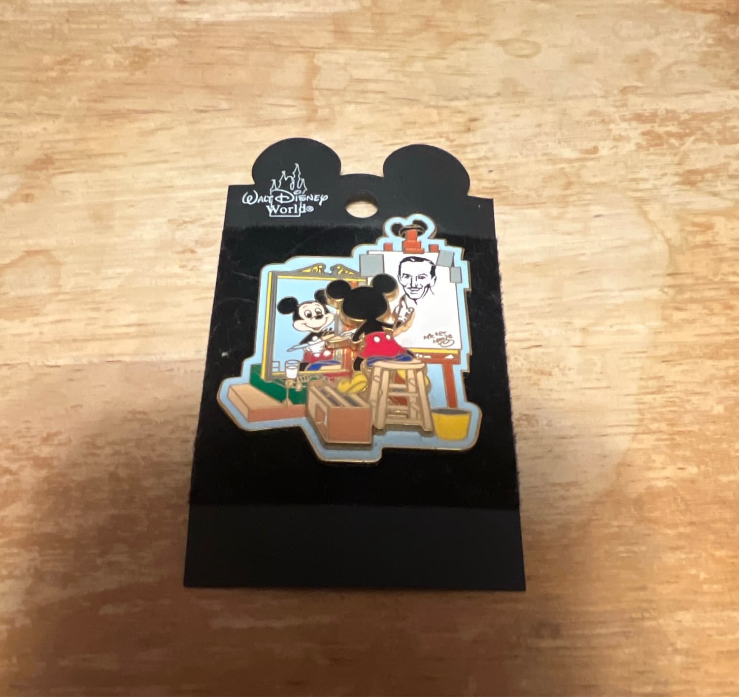 Mickey and Walt - Self Portrait front