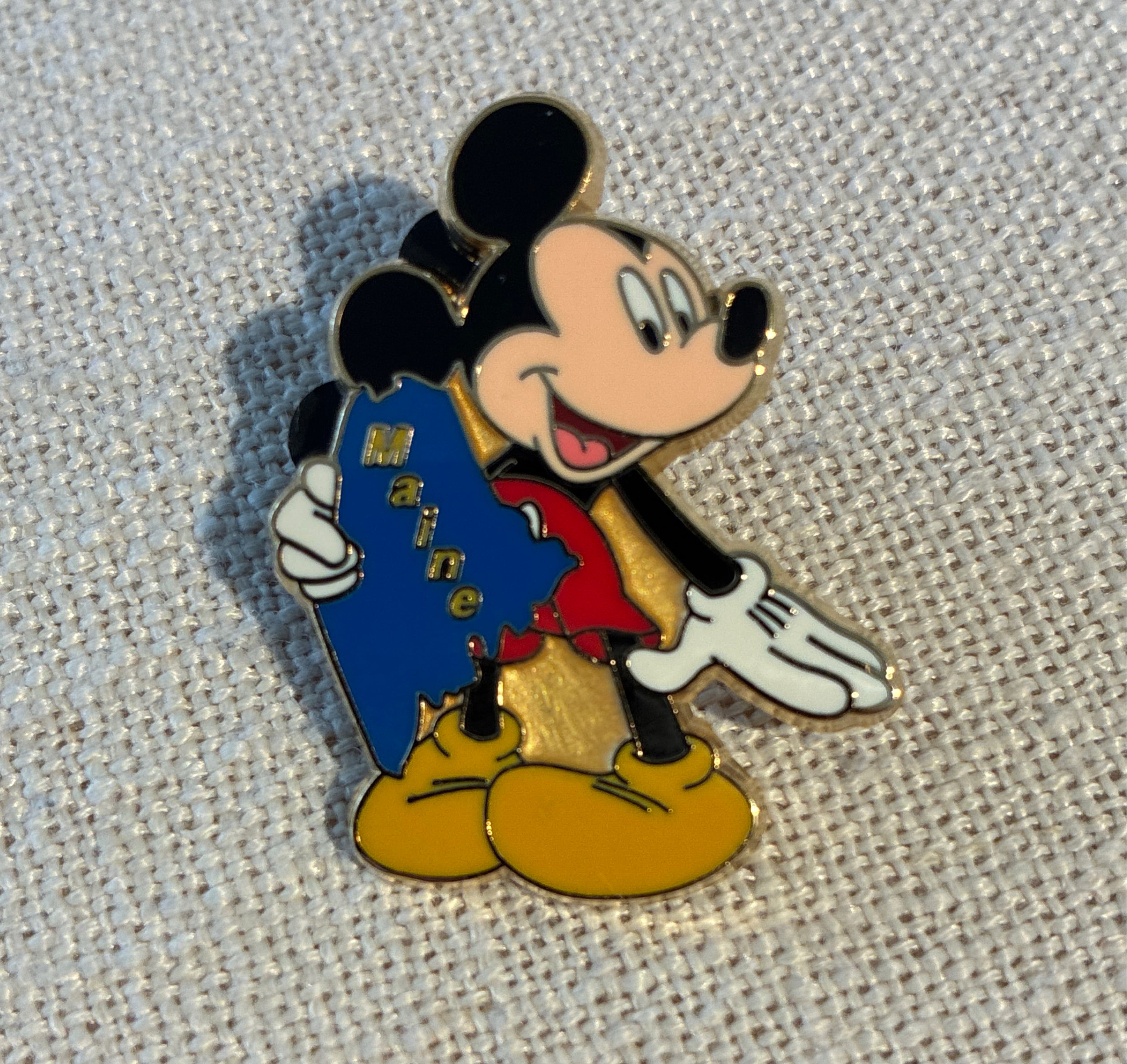 Mickey Mouse Maine State Pin - 100 Years of Dreams