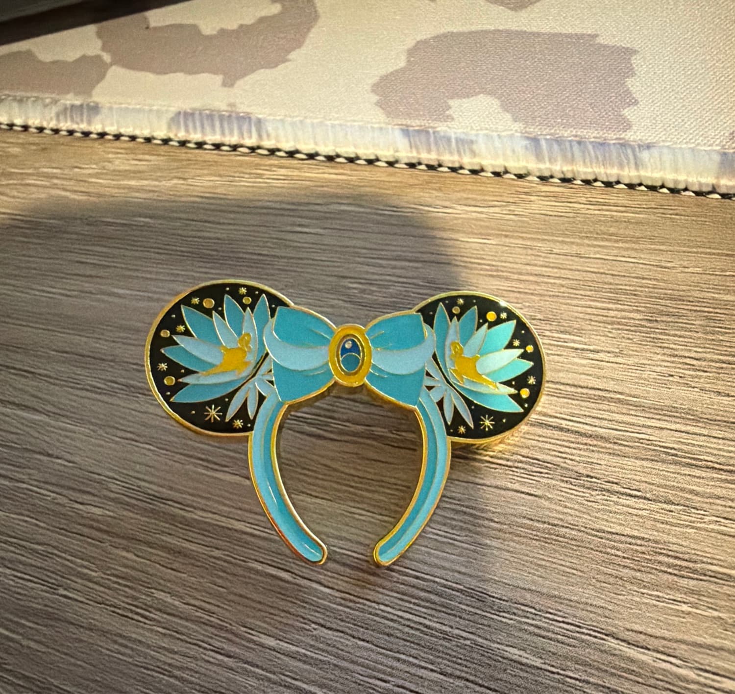 Jasmine Minnie Mouse Ears Headband Pin