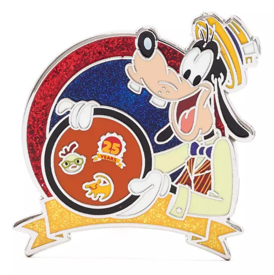 Goofy as Scoop Sanderson Pin Trading Board front