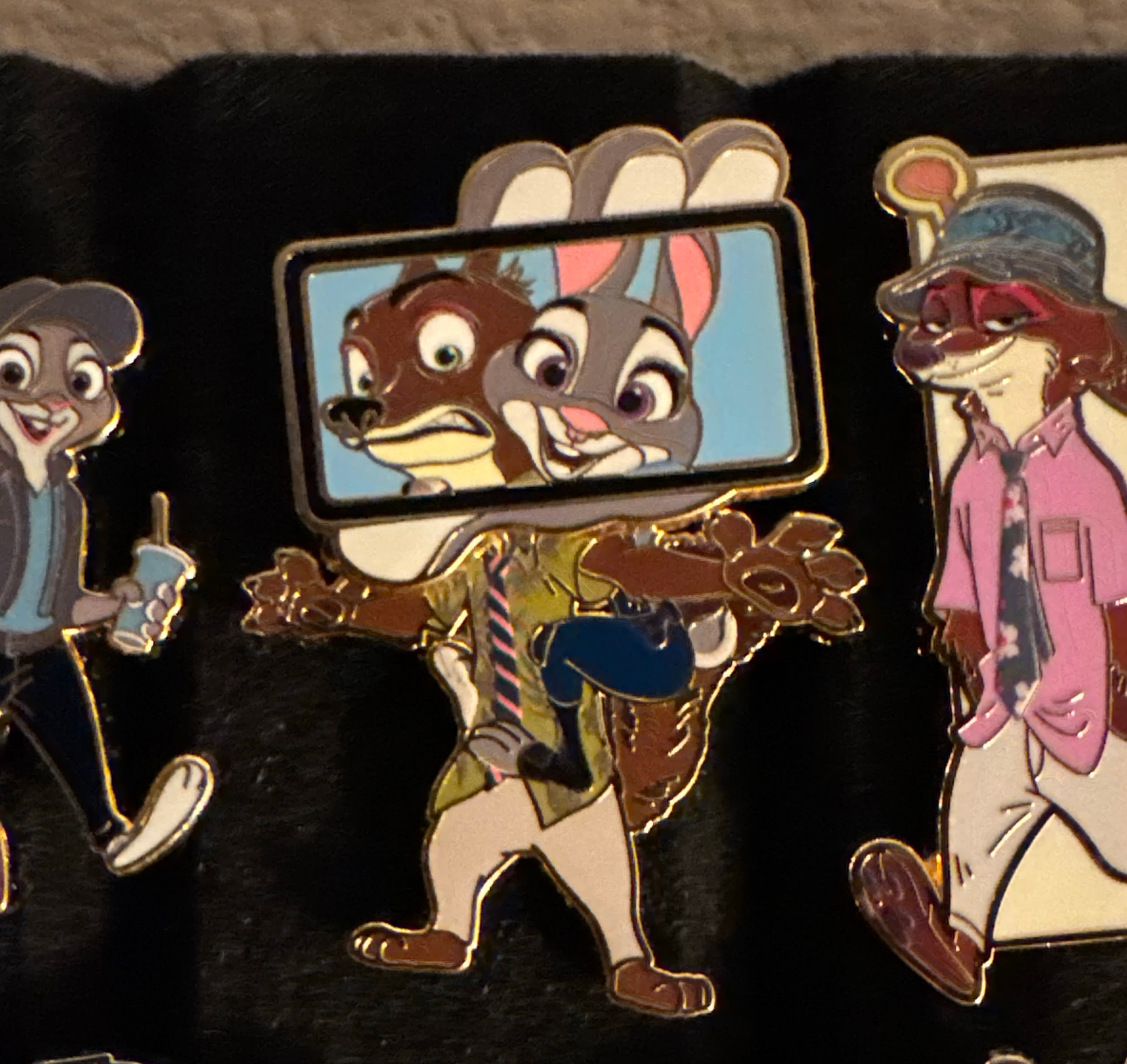Judy Hopps & Nick Wild Selfie Series Pin