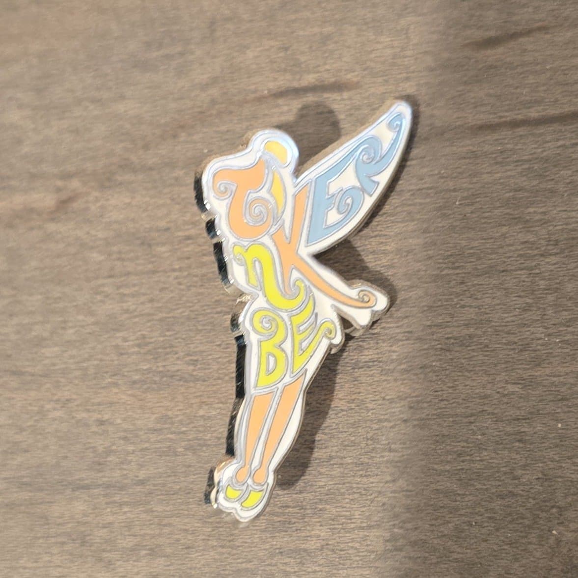 Tinker Bell 'Never Be Ever' Word Art Pin