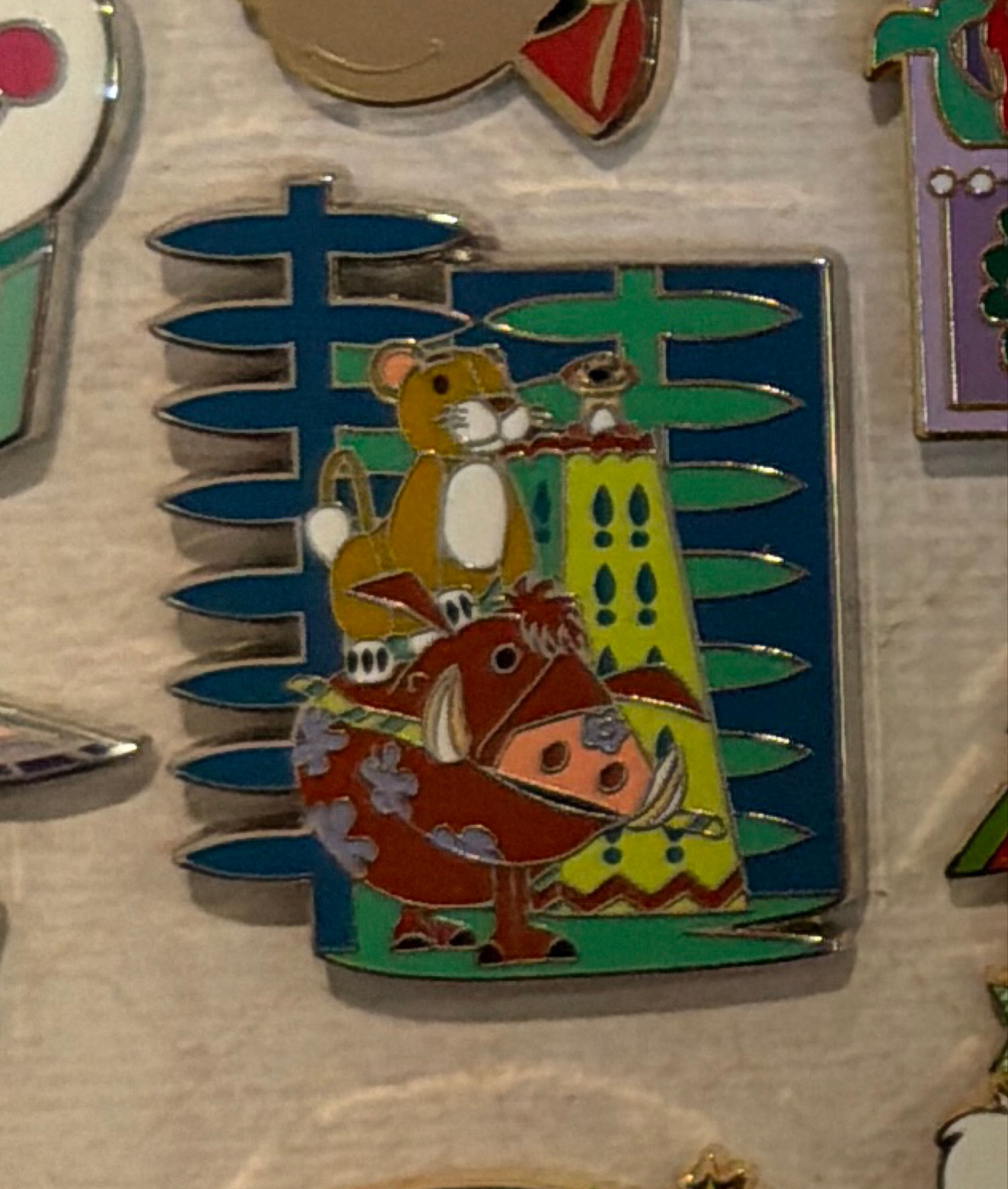 It's a Small World - Africa (Lion Cub on Horse-like Animal) front