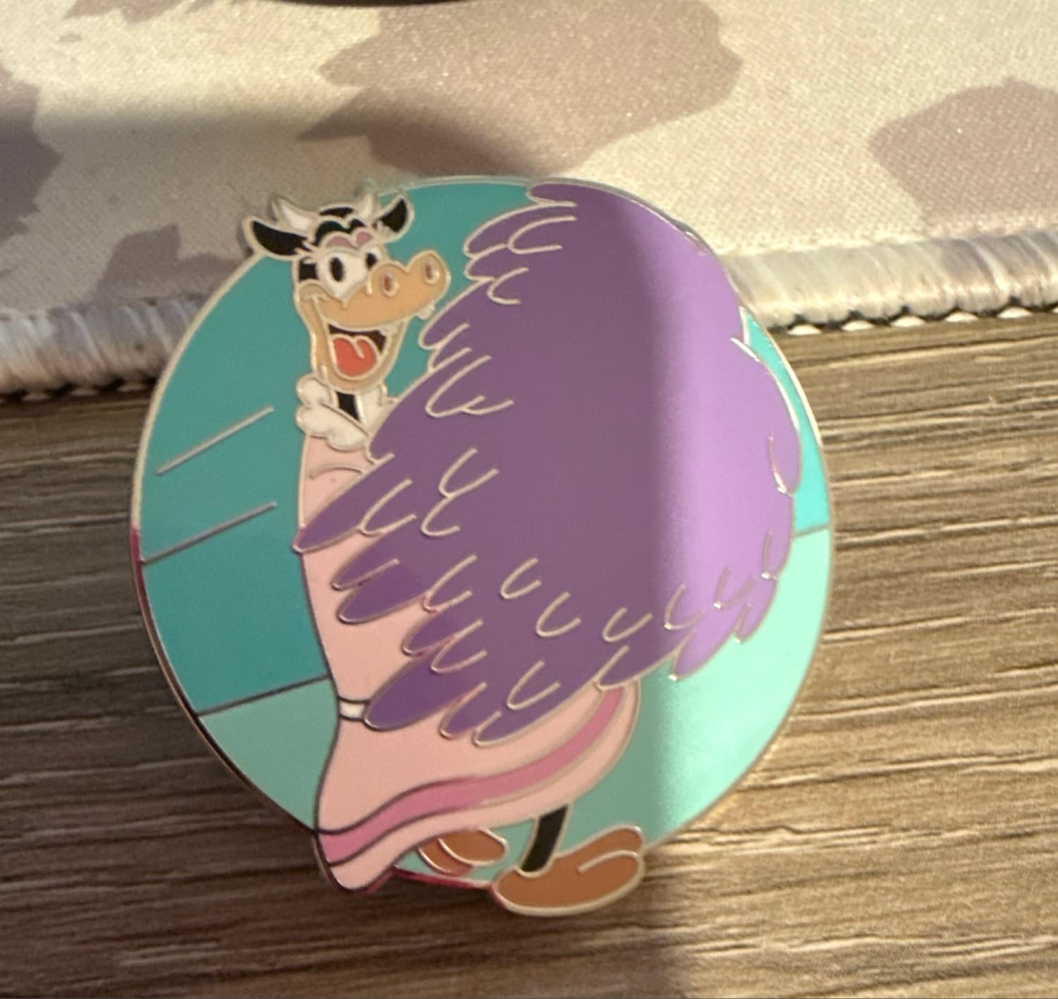 Clarabell Cheerleading Cow