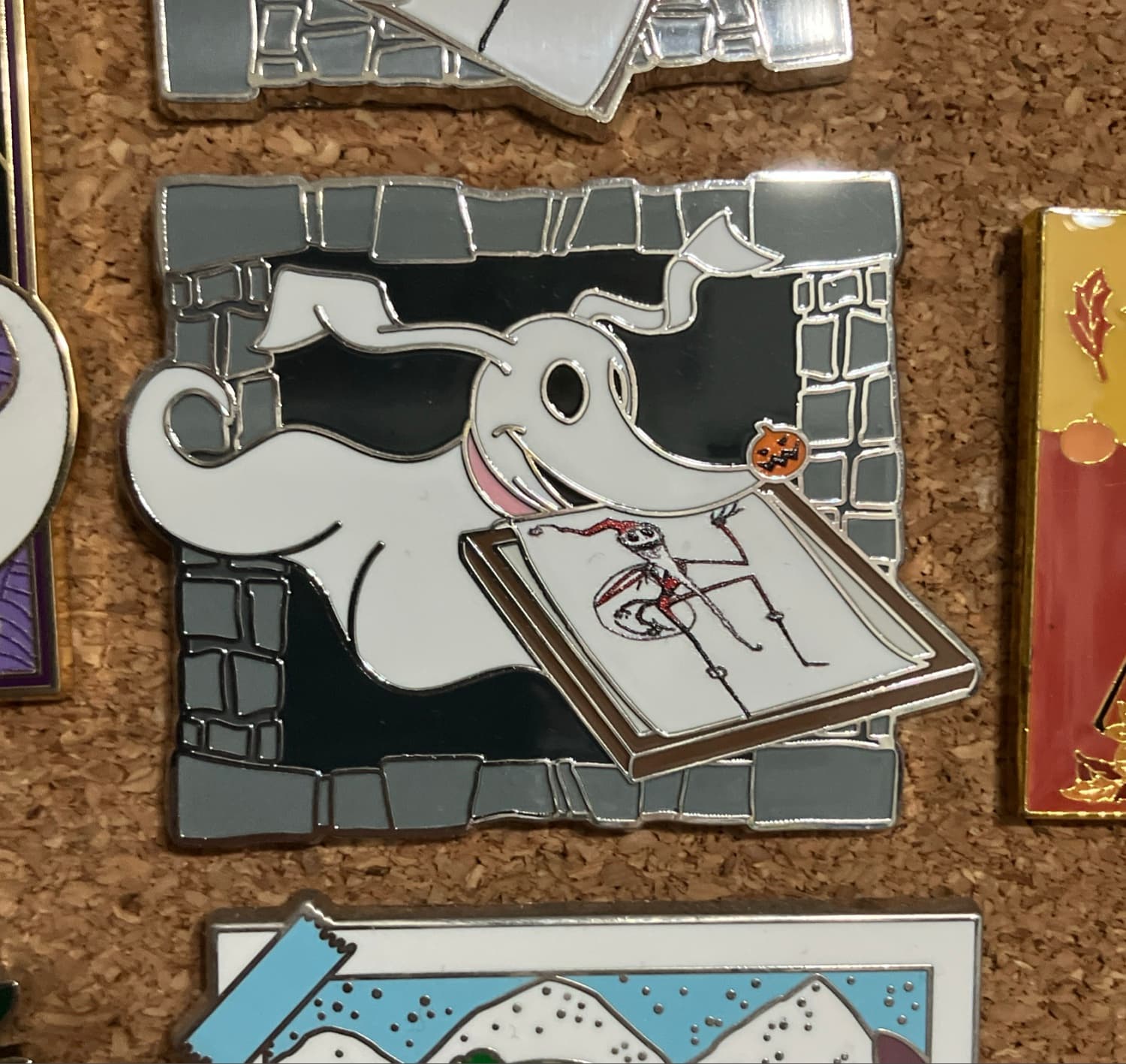 Nightmare Before Christmas Booster Zero Drawing