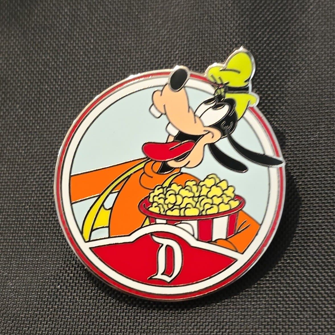 Goofy Popcorn Circle Icon D