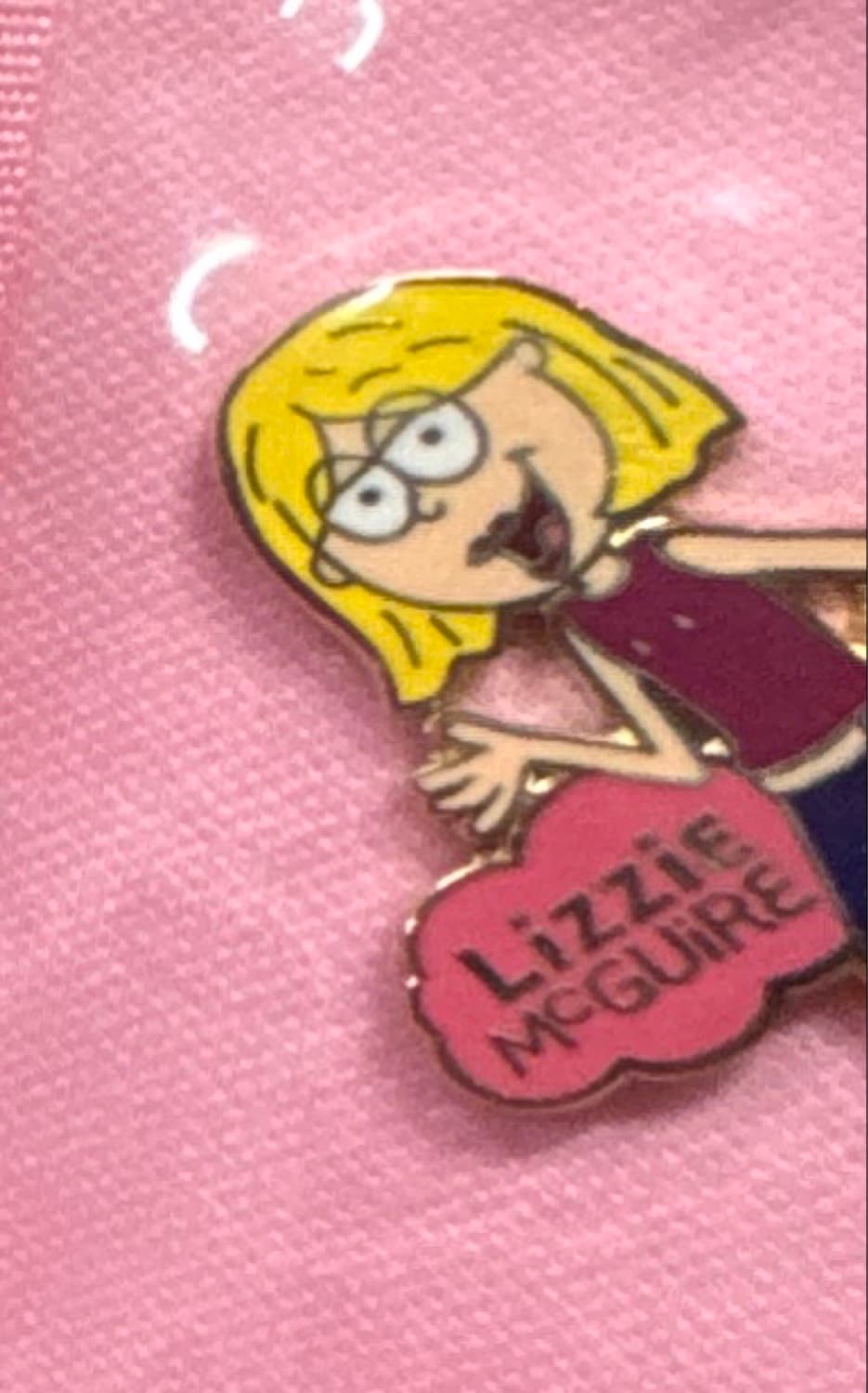 Lizzie McGuire with Name