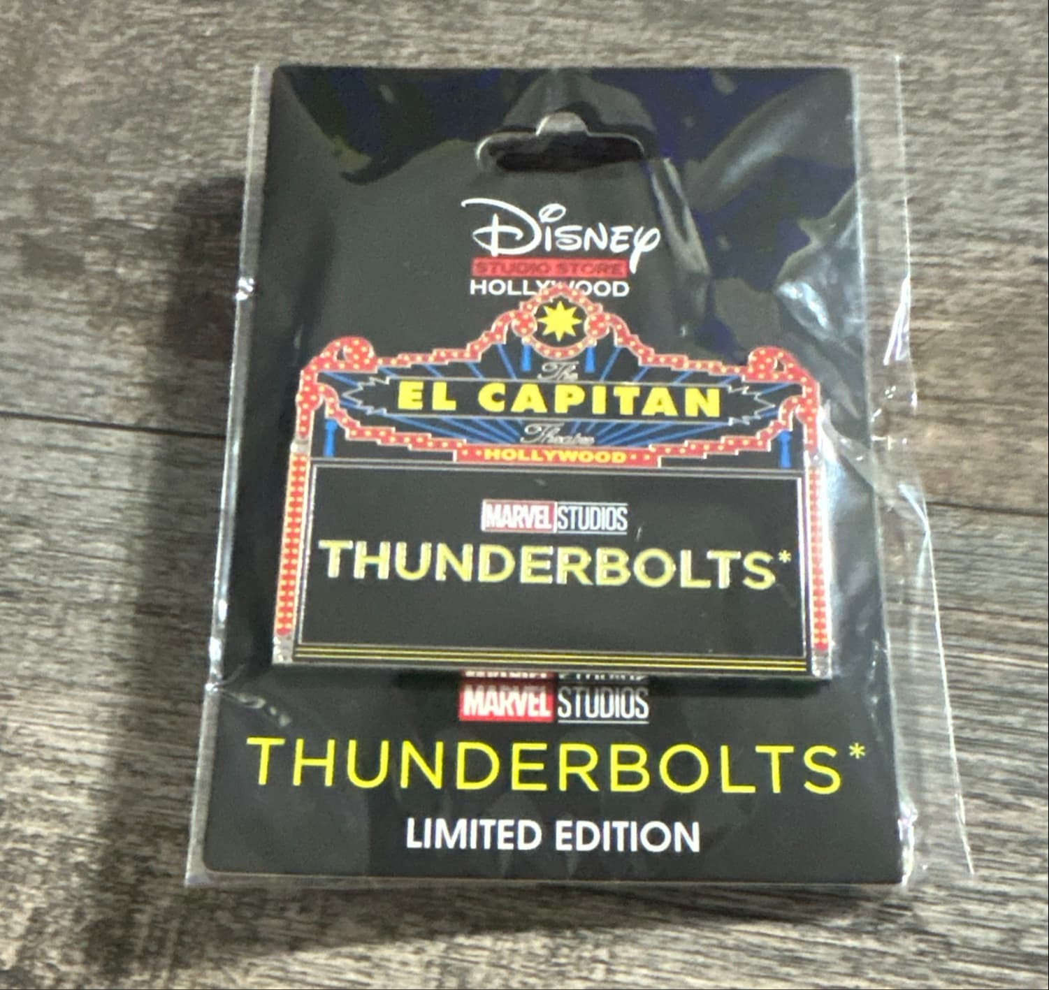 El Capitan Marquee Series - Thunderbolts* Pin front