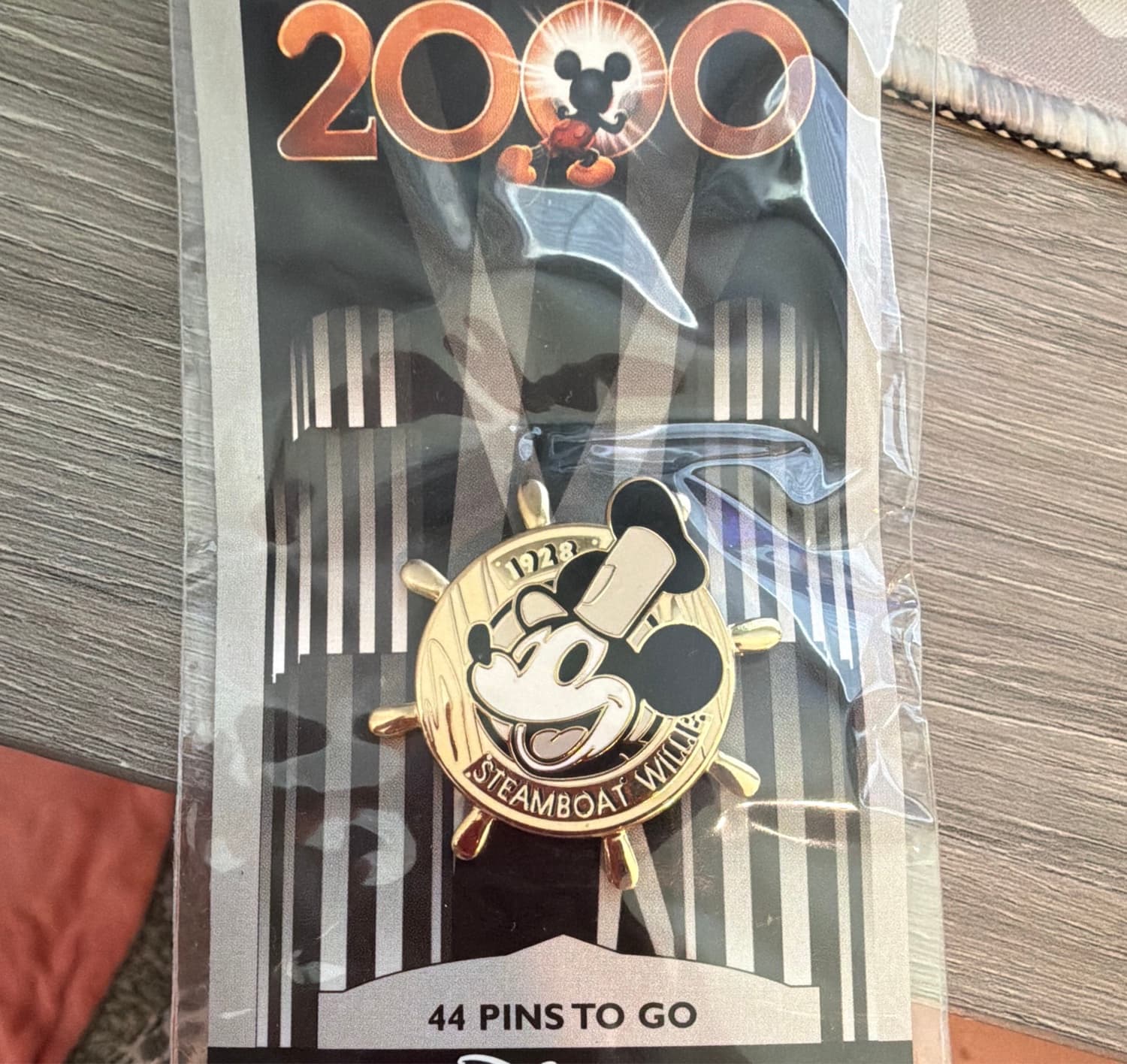 Mickey Mouse Steamboat Willie 1928 Countdown To the Millennium Pin