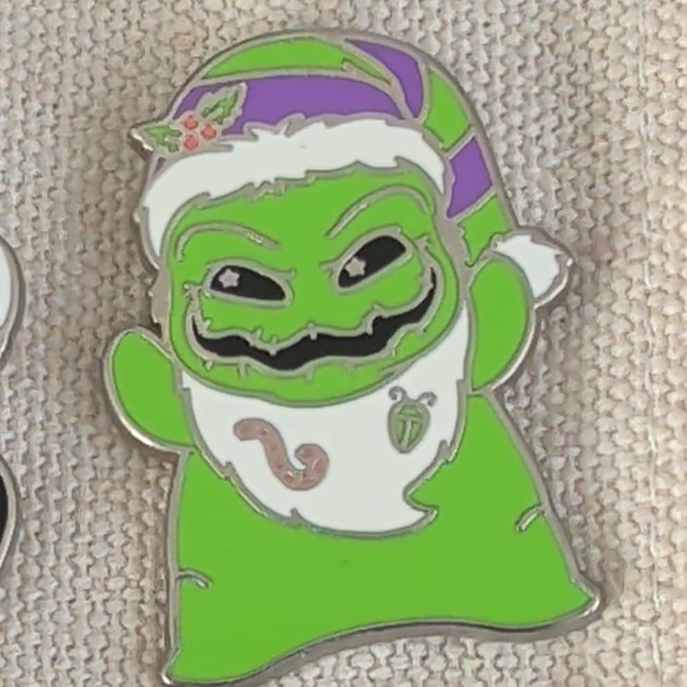 Oogie Boogie Santa Wishables Pin - The Nightmare Before Christmas